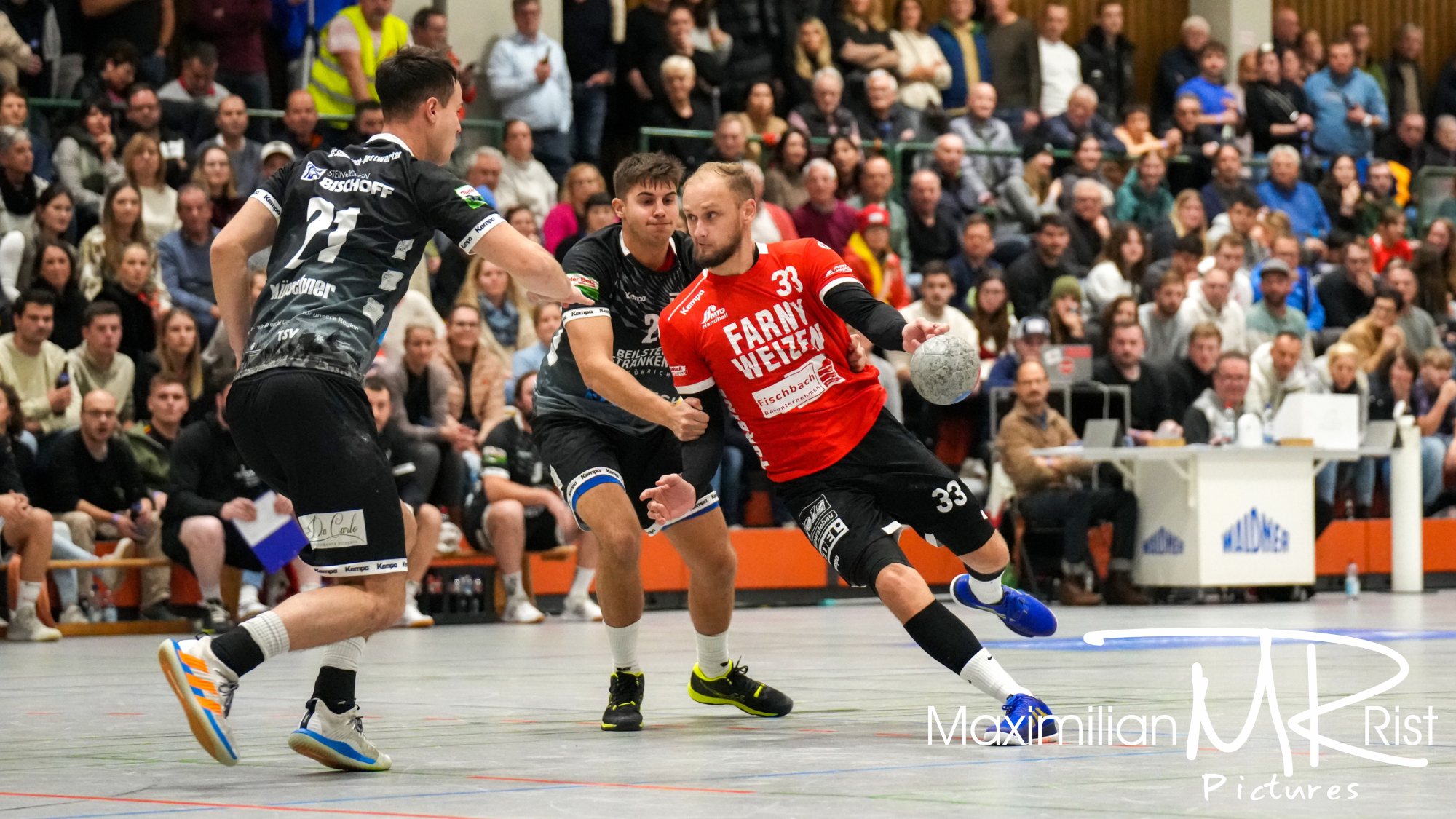 GER, MTG Wangen vs. SG Schozach-Bottwartal, Handball, Wuerttemberg-Liga, Spielzeit 2023/2024,   25.11.23
