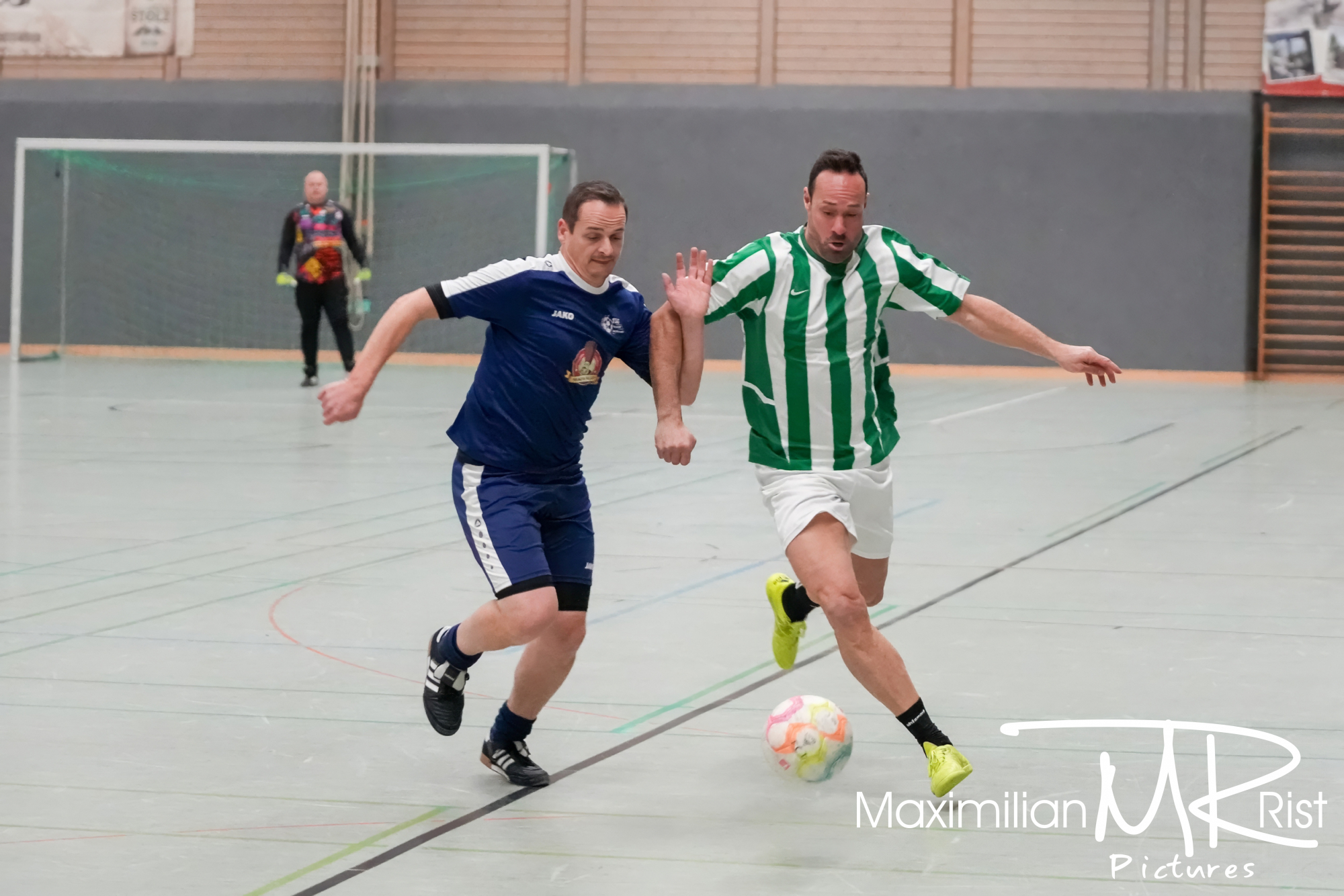 GER, Fussball,Adolf Waelder Pokal 2023, Tag 1, Hallenturnier, Spielzeit 2023/2024, FC Isny, AH Turnier, 12.01.24