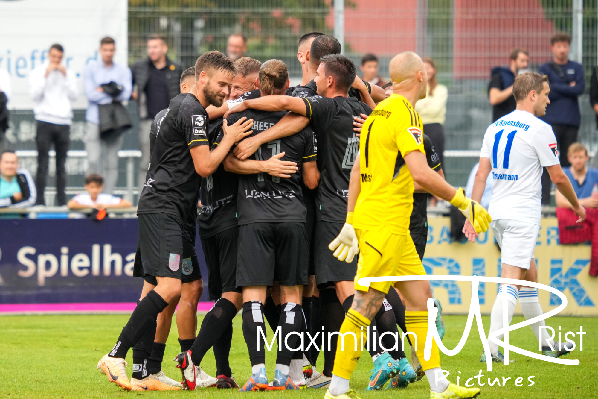GER, FV Ravensburg gegen SSV Ulm 1846 Fußball, WFV-Pokal, Baden Wuerttemberg, 3. Runde,  Spielzeit 2024/2024,  13.09.23