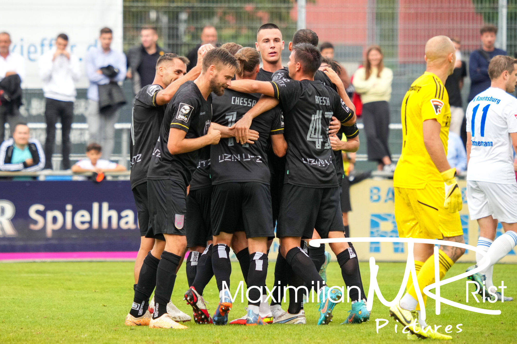 GER, FV Ravensburg gegen SSV Ulm 1846 Fußball, WFV-Pokal, Baden Wuerttemberg, 3. Runde,  Spielzeit 2024/2024,  13.09.23