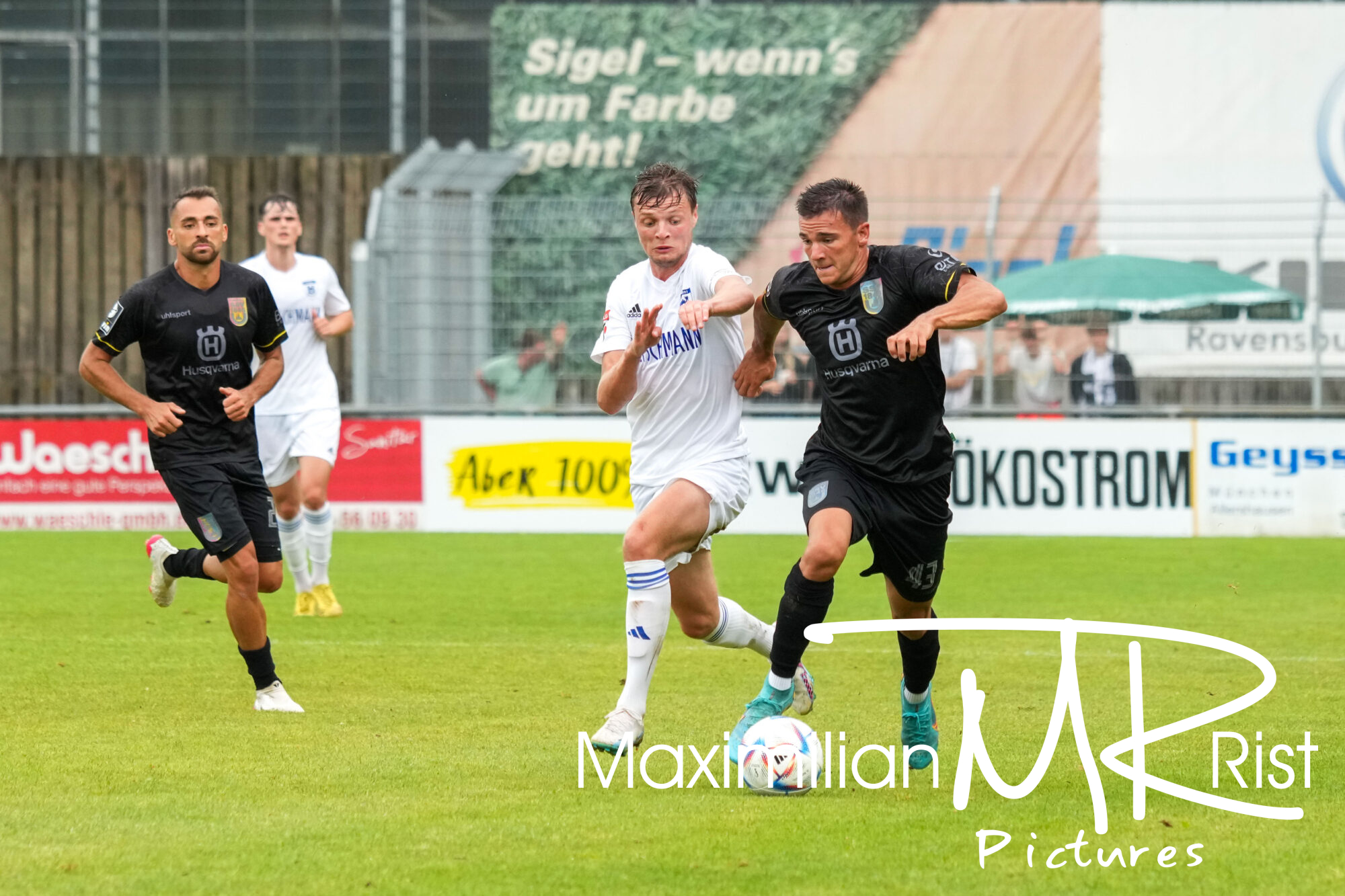 GER, FV Ravensburg gegen SSV Ulm 1846 Fußball, WFV-Pokal, Baden Wuerttemberg, 3. Runde,  Spielzeit 2024/2024,  13.09.23