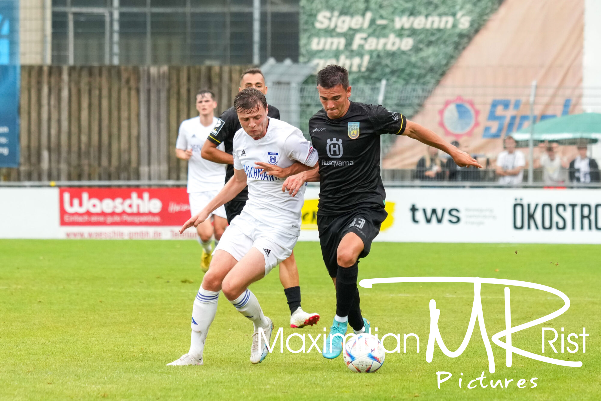 GER, FV Ravensburg gegen SSV Ulm 1846 Fußball, WFV-Pokal, Baden Wuerttemberg, 3. Runde,  Spielzeit 2024/2024,  13.09.23