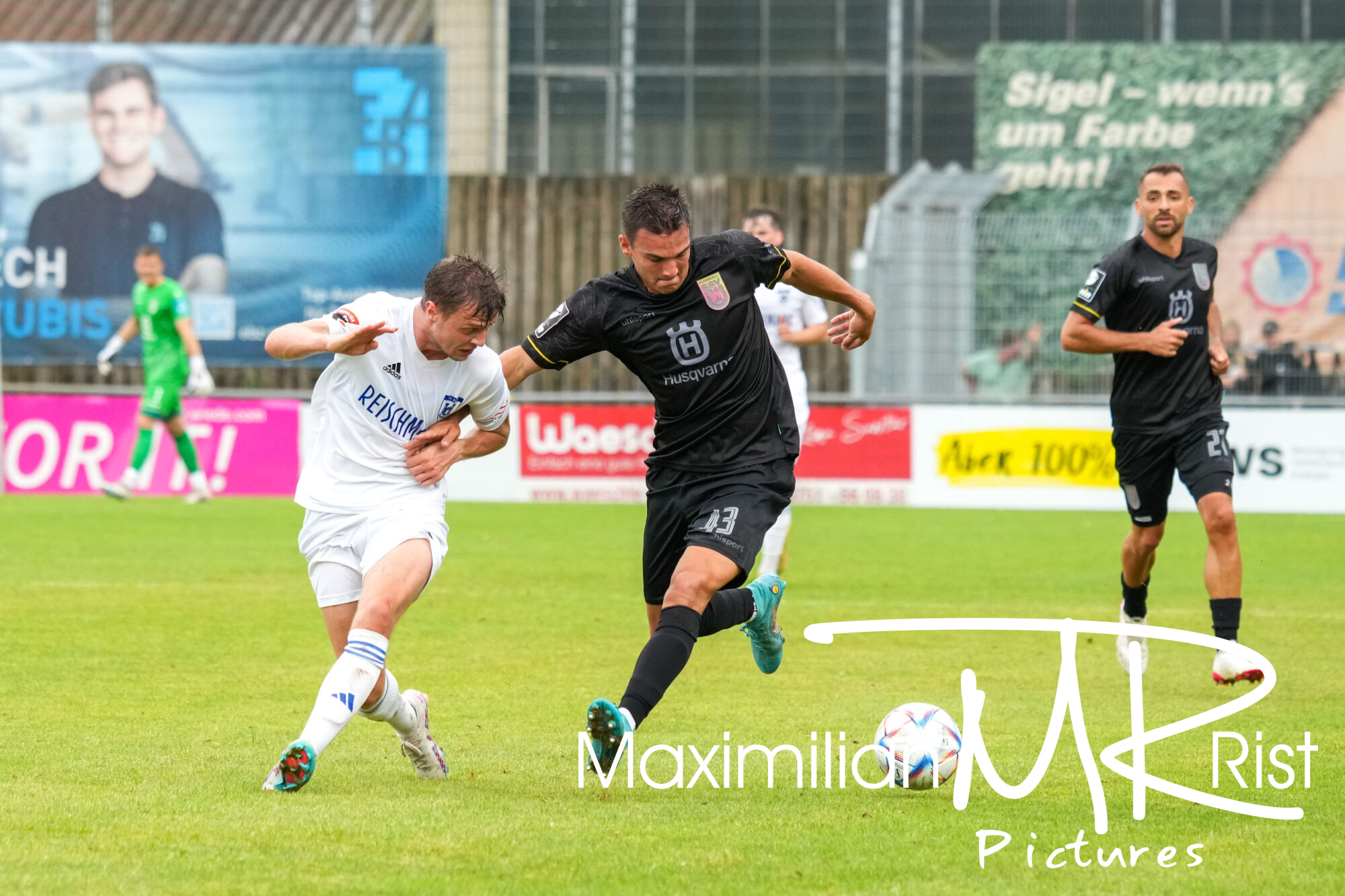 GER, FV Ravensburg gegen SSV Ulm 1846 Fußball, WFV-Pokal, Baden Wuerttemberg, 3. Runde,  Spielzeit 2024/2024,  13.09.23