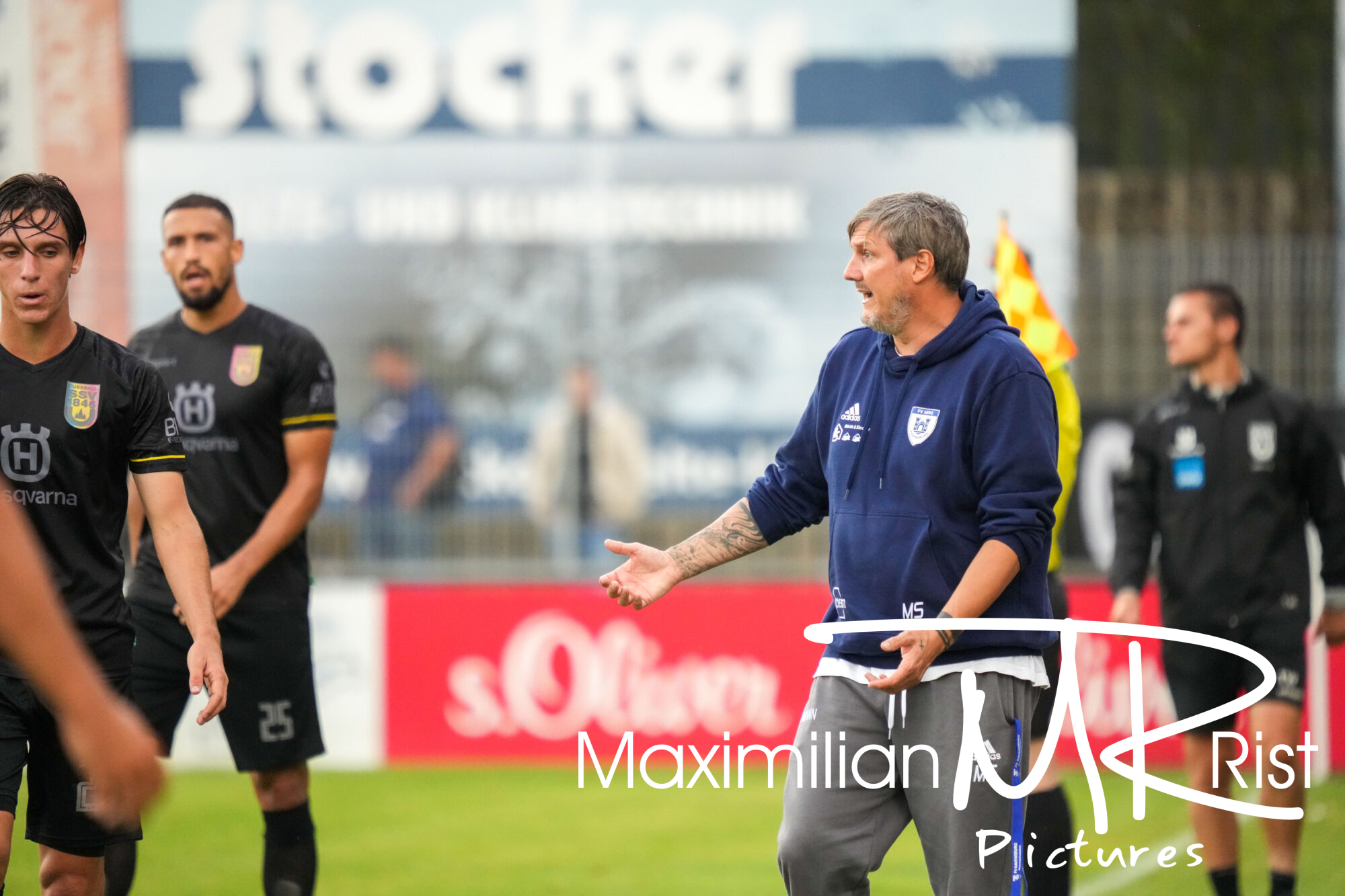GER, FV Ravensburg gegen SSV Ulm 1846 Fußball, WFV-Pokal, Baden Wuerttemberg, 3. Runde,  Spielzeit 2024/2024,  13.09.23