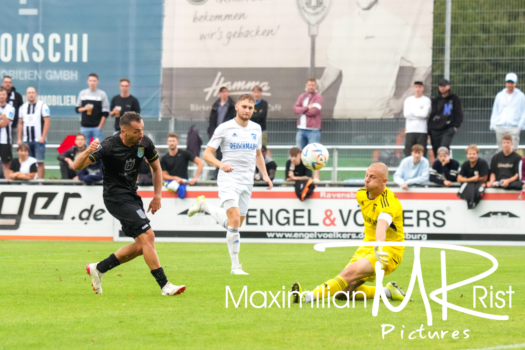 GER, FV Ravensburg gegen SSV Ulm 1846 Fußball, WFV-Pokal, Baden Wuerttemberg, 3. Runde,  Spielzeit 2024/2024,  13.09.23