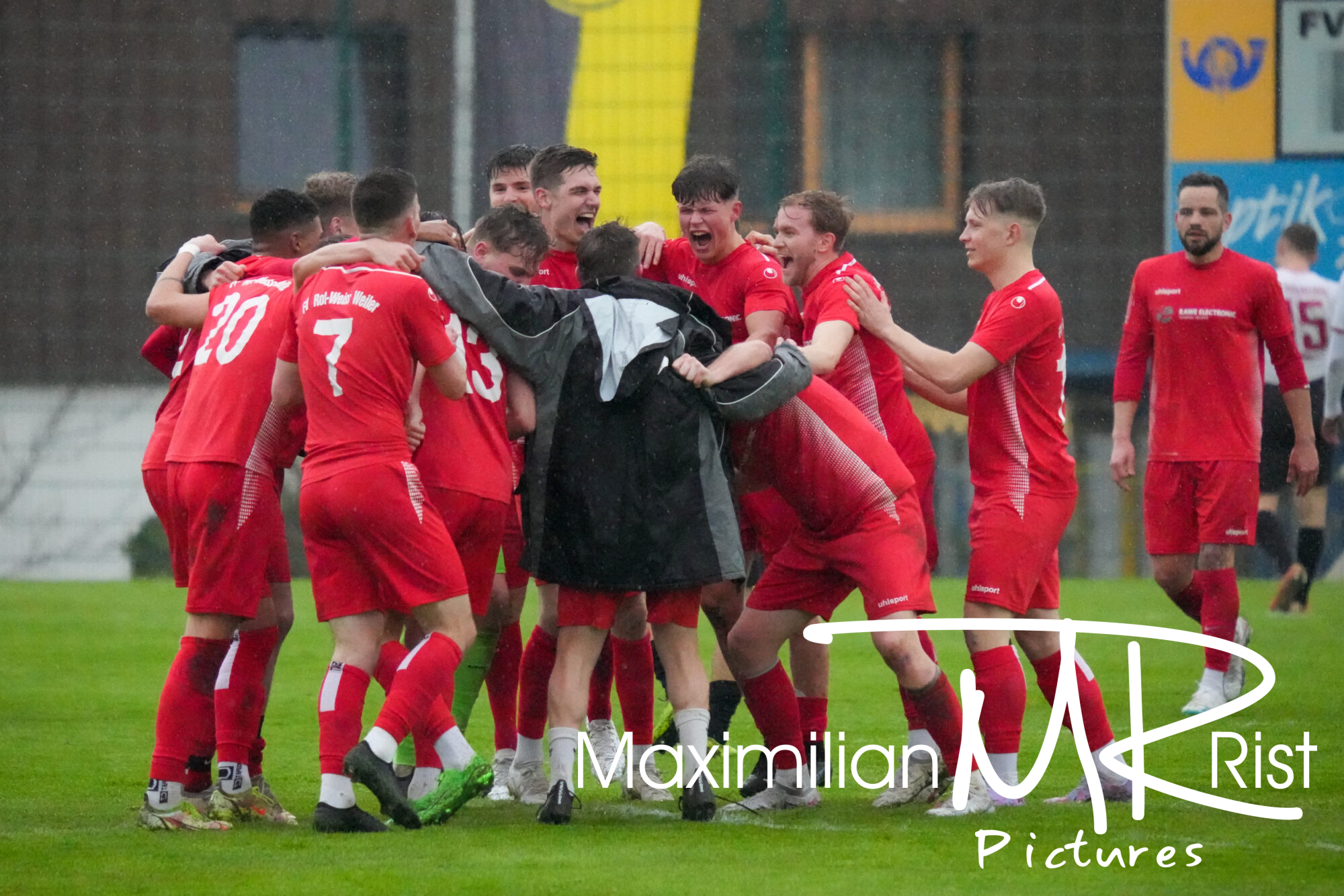 GER, FV Rot-Weiss Weiler gegen 1. FC Normannia Gmünd, WFV Pokal, Viertelfinale,  Spielzeit 2022/2023, 12.04.23