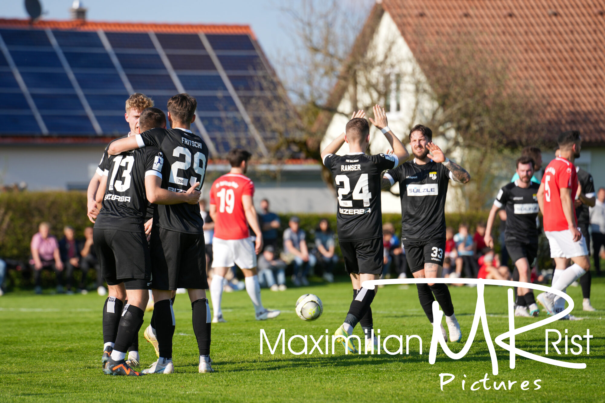 GER, FV Rot-Weiss Weiler gegen TSG Balingen Fußball, WFV Pokal, Halbfinale,  Spielzeit 2022/2023, 02.05.23