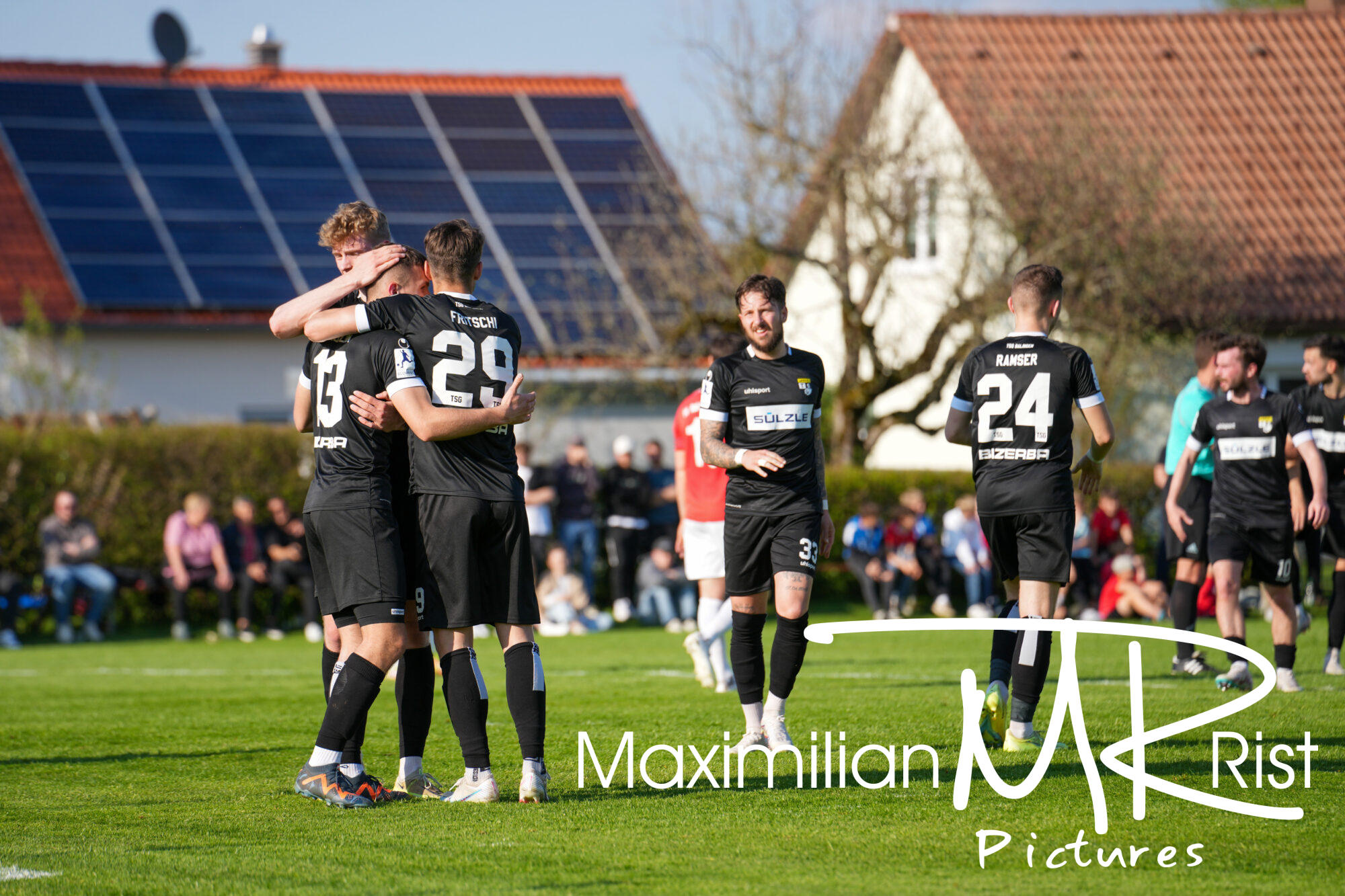 GER, FV Rot-Weiss Weiler gegen TSG Balingen Fußball, WFV Pokal, Halbfinale,  Spielzeit 2022/2023, 02.05.23