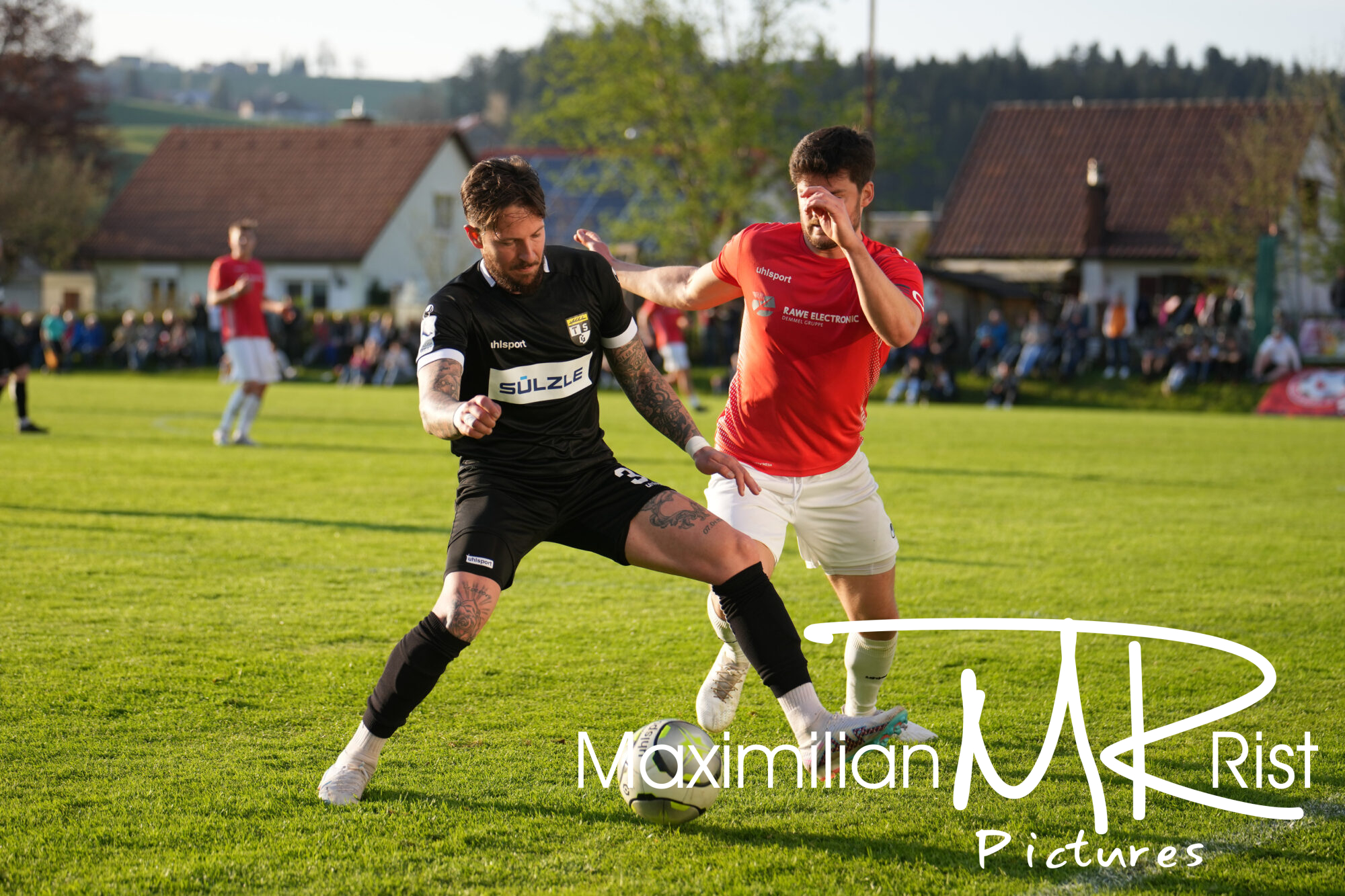 GER, FV Rot-Weiss Weiler gegen TSG Balingen Fußball, WFV Pokal, Halbfinale,  Spielzeit 2022/2023, 02.05.23