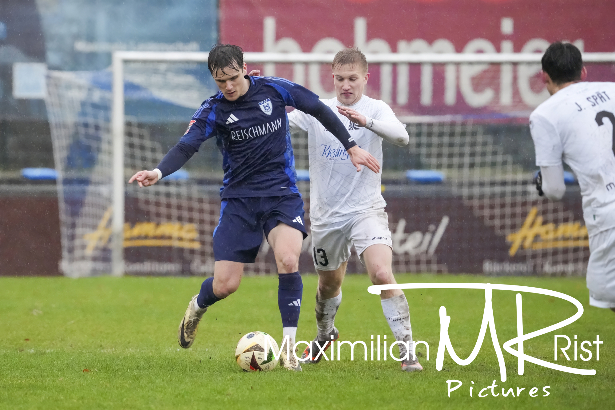 GER, FV Ravensburg vs. FC 08 Villingen II,, Fussball, Oberliga Baden-Wuerttemberg, 20. Spieltag, Spielzeit 2024/2025,   07.12.24
