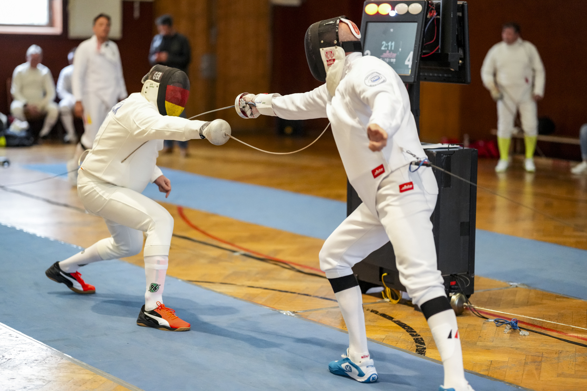 GER, Fechten, Deutsche Meisterschaften Veteranen 2025, Friedrichshafen, 27.04.25