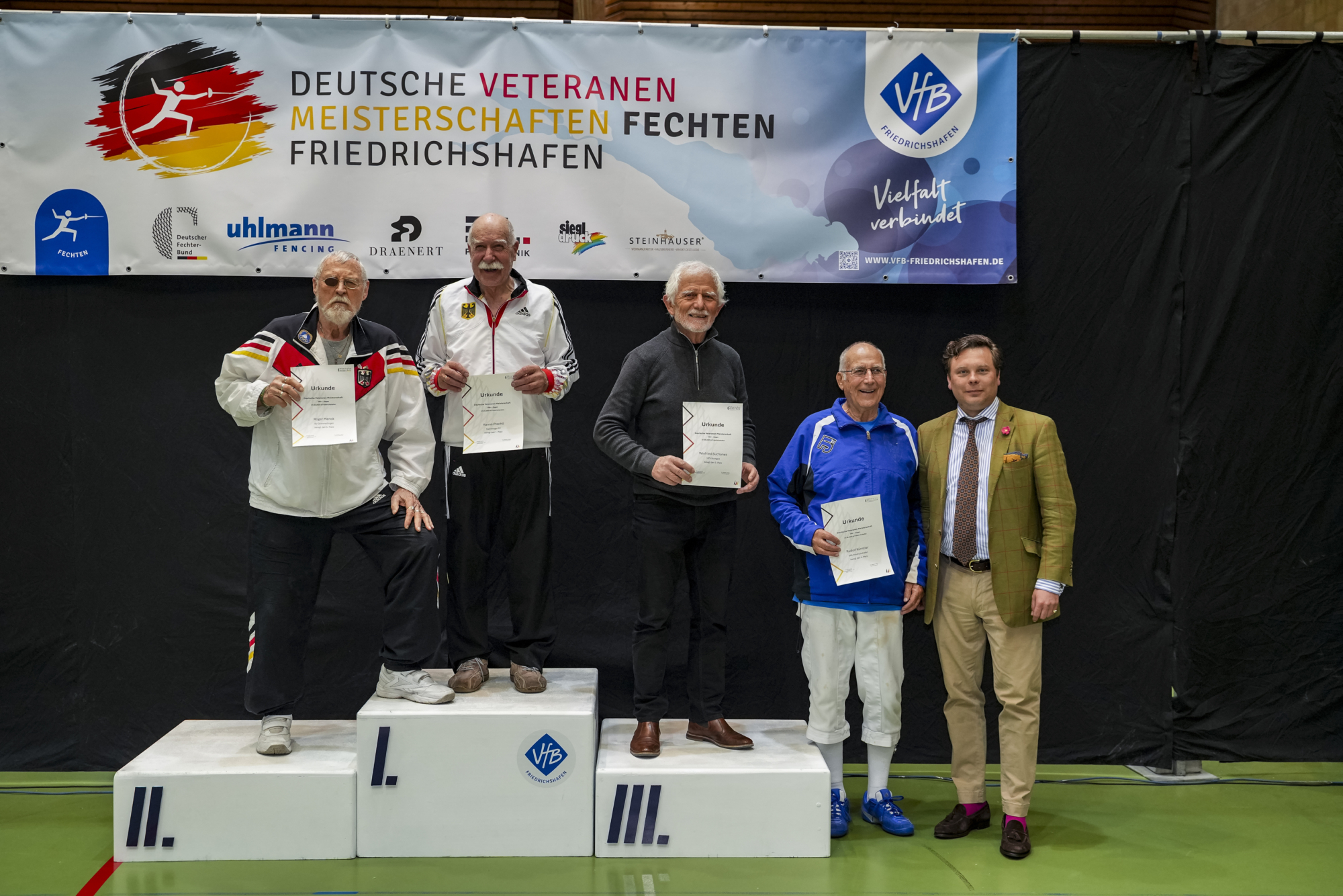 GER, Fechten, Deutsche Meisterschaften Veteranen 2025, Friedrichshafen, 27.04.25