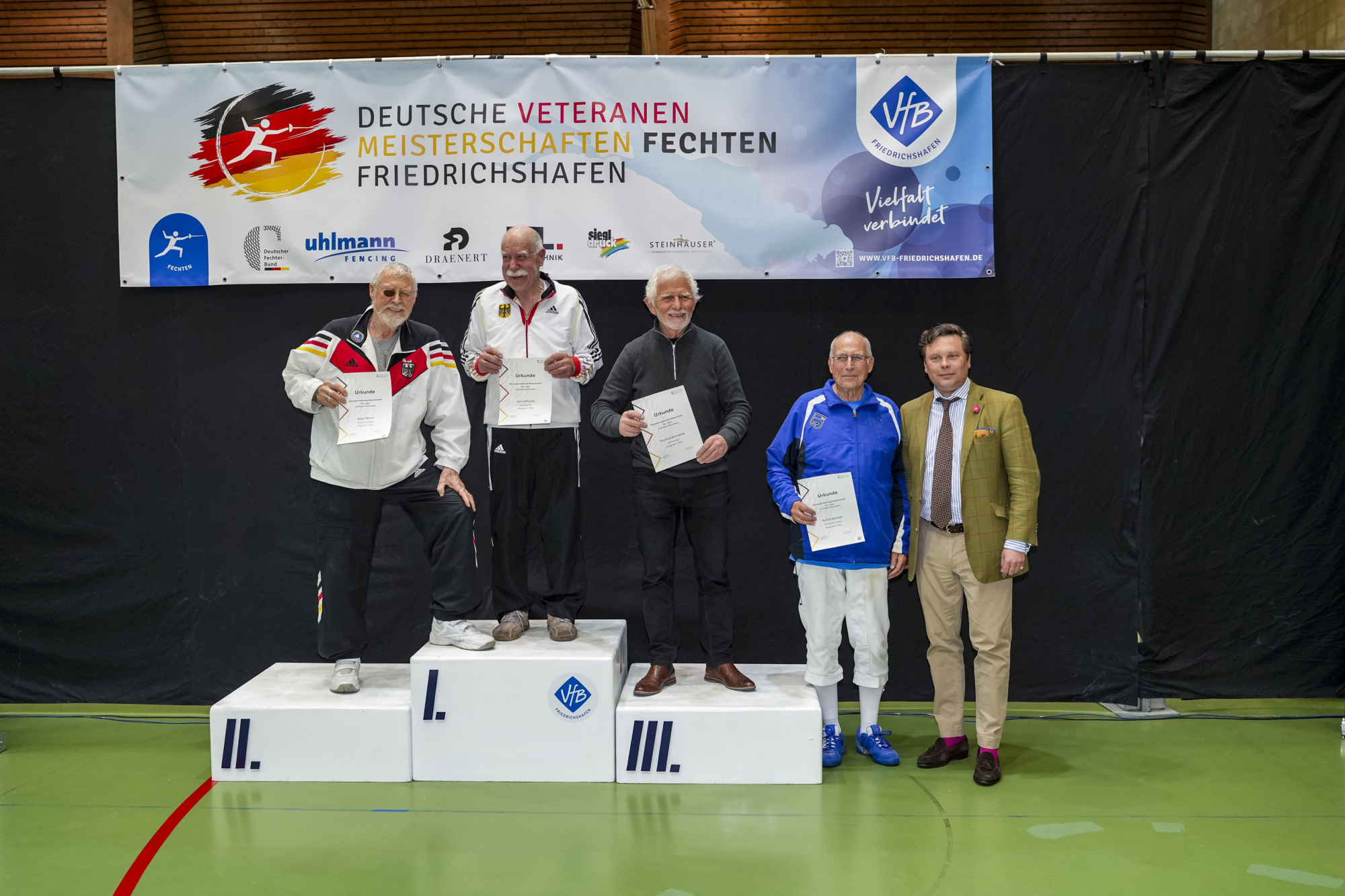 GER, Fechten, Deutsche Meisterschaften Veteranen 2025, Friedrichshafen, 27.04.25