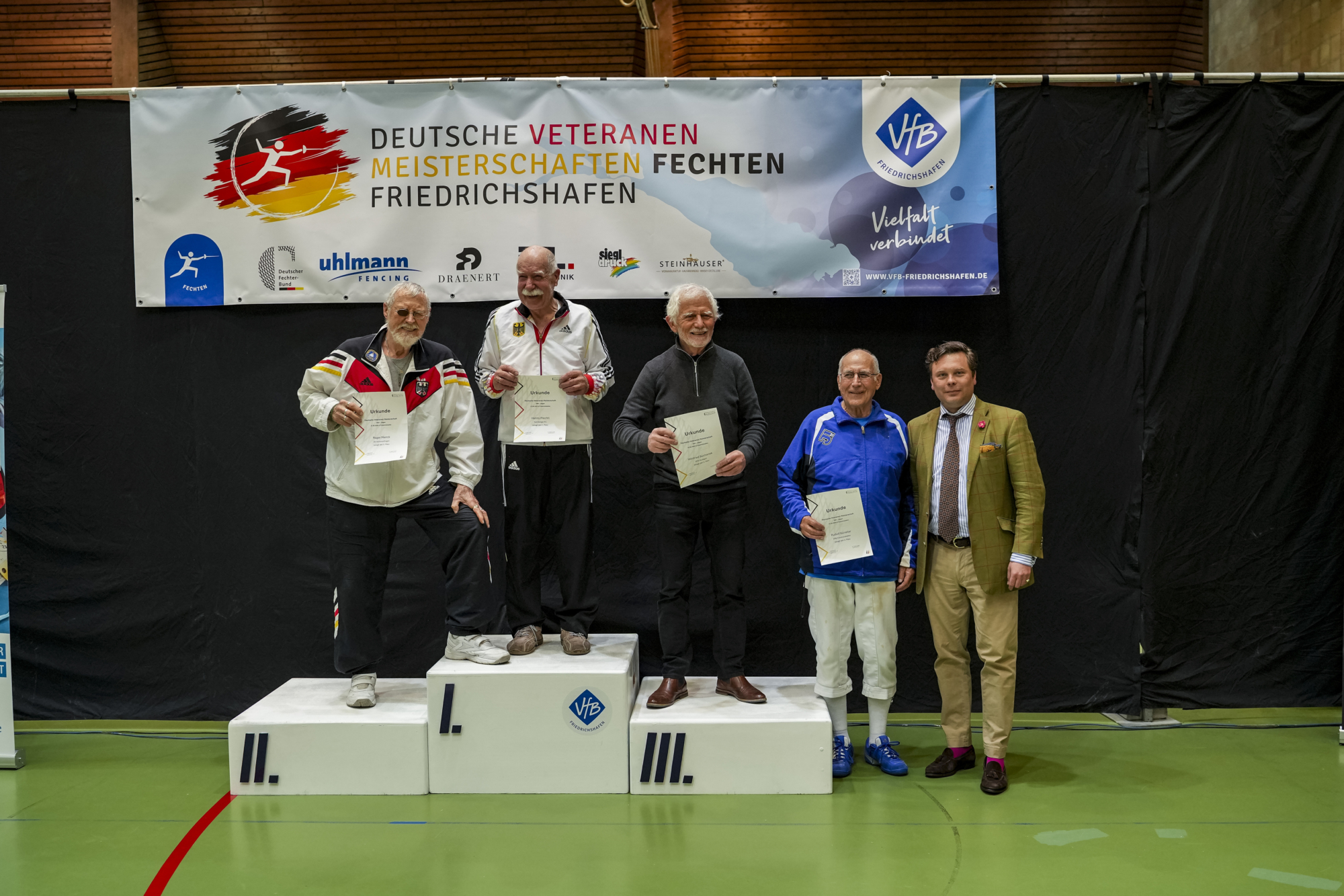 GER, Fechten, Deutsche Meisterschaften Veteranen 2025, Friedrichshafen, 27.04.25