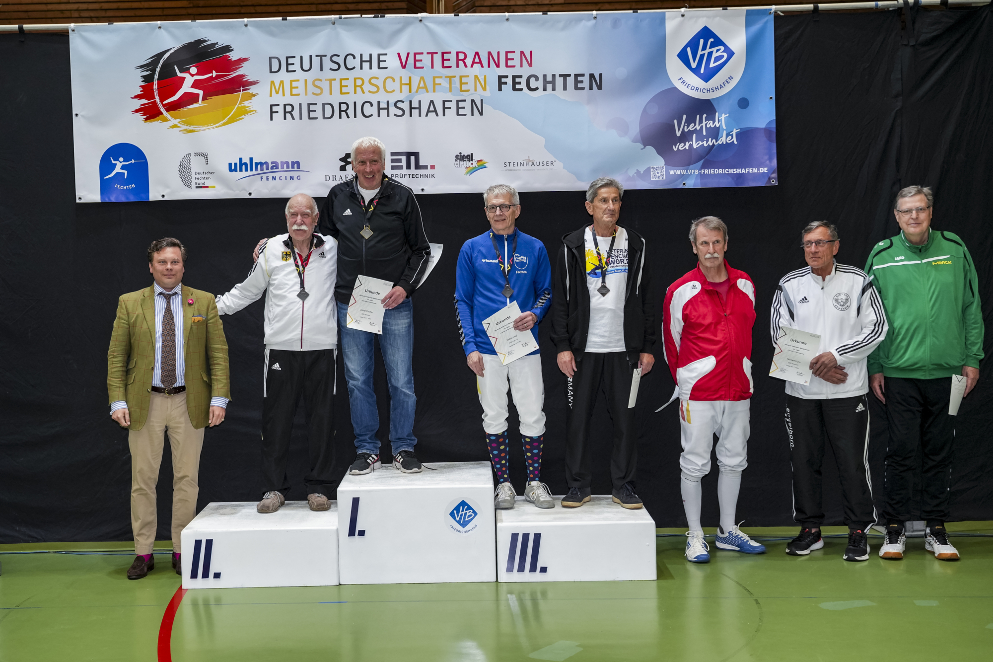 GER, Fechten, Deutsche Meisterschaften Veteranen 2025, Friedrichshafen, 27.04.25