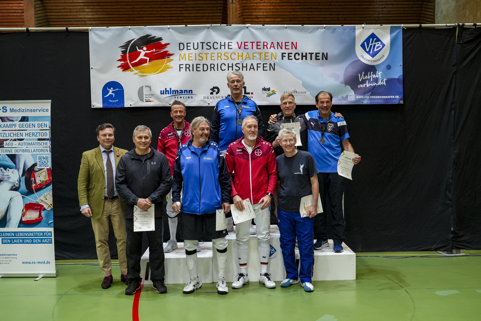 GER, Fechten, Deutsche Meisterschaften Veteranen 2025, Friedrichshafen, 27.04.25