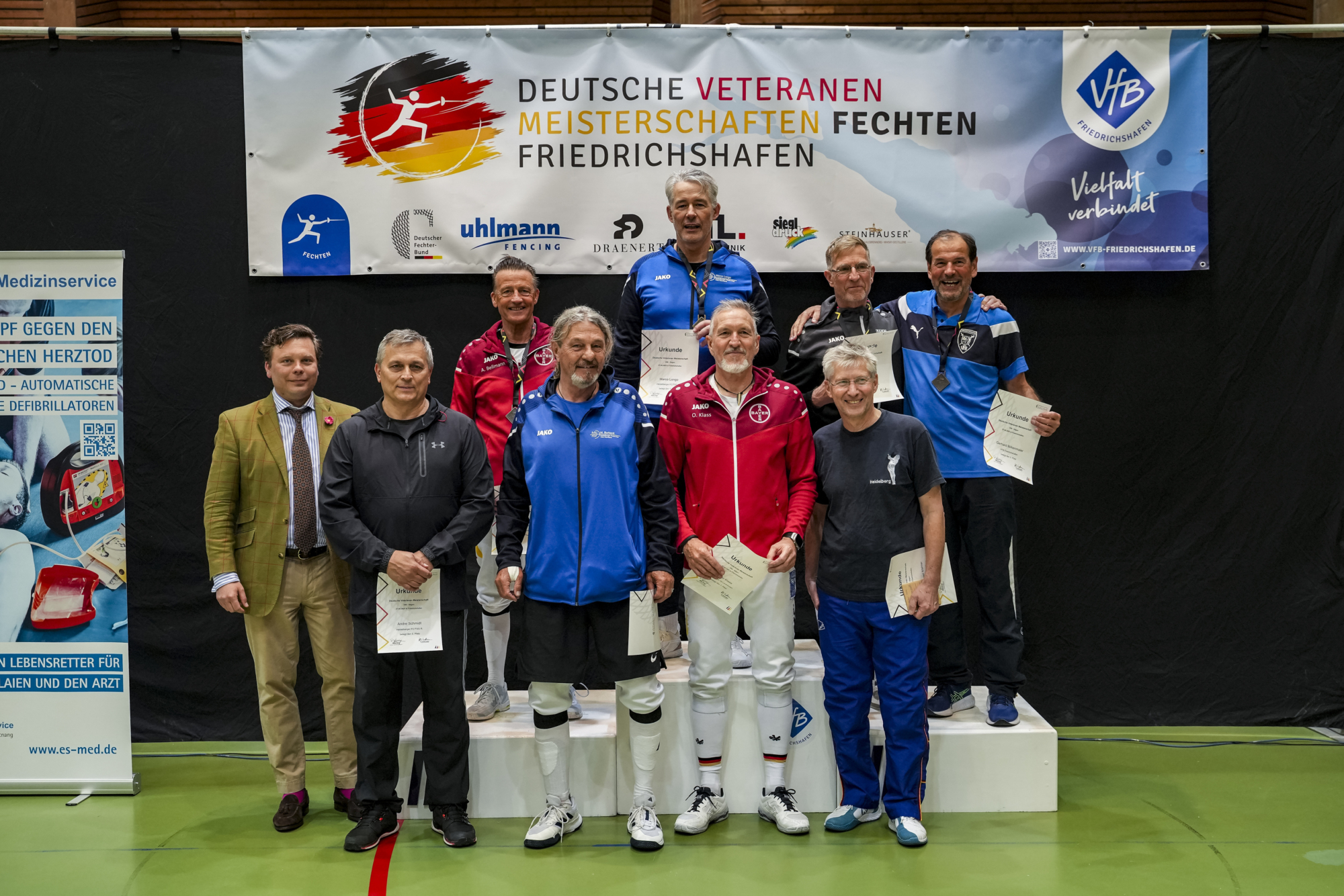 GER, Fechten, Deutsche Meisterschaften Veteranen 2025, Friedrichshafen, 27.04.25