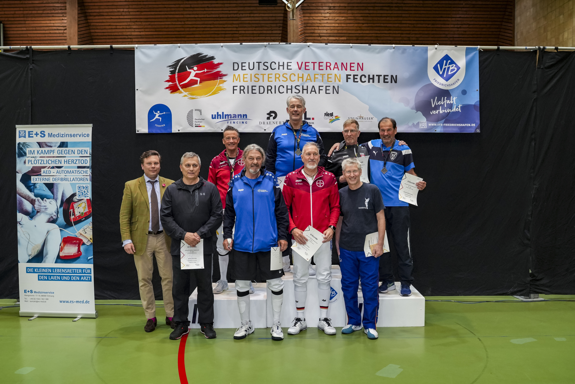 GER, Fechten, Deutsche Meisterschaften Veteranen 2025, Friedrichshafen, 27.04.25