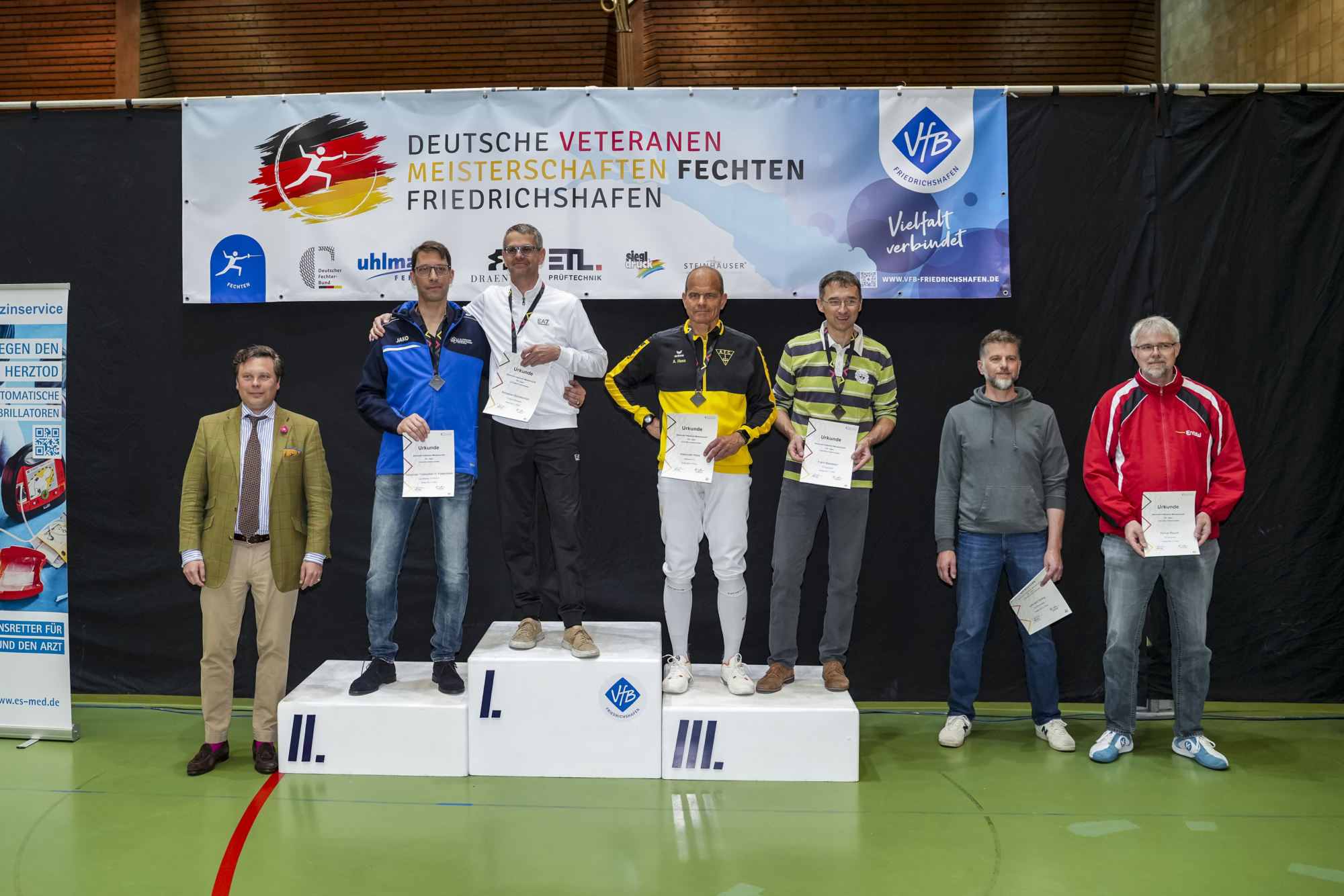 GER, Fechten, Deutsche Meisterschaften Veteranen 2025, Friedrichshafen, 27.04.25