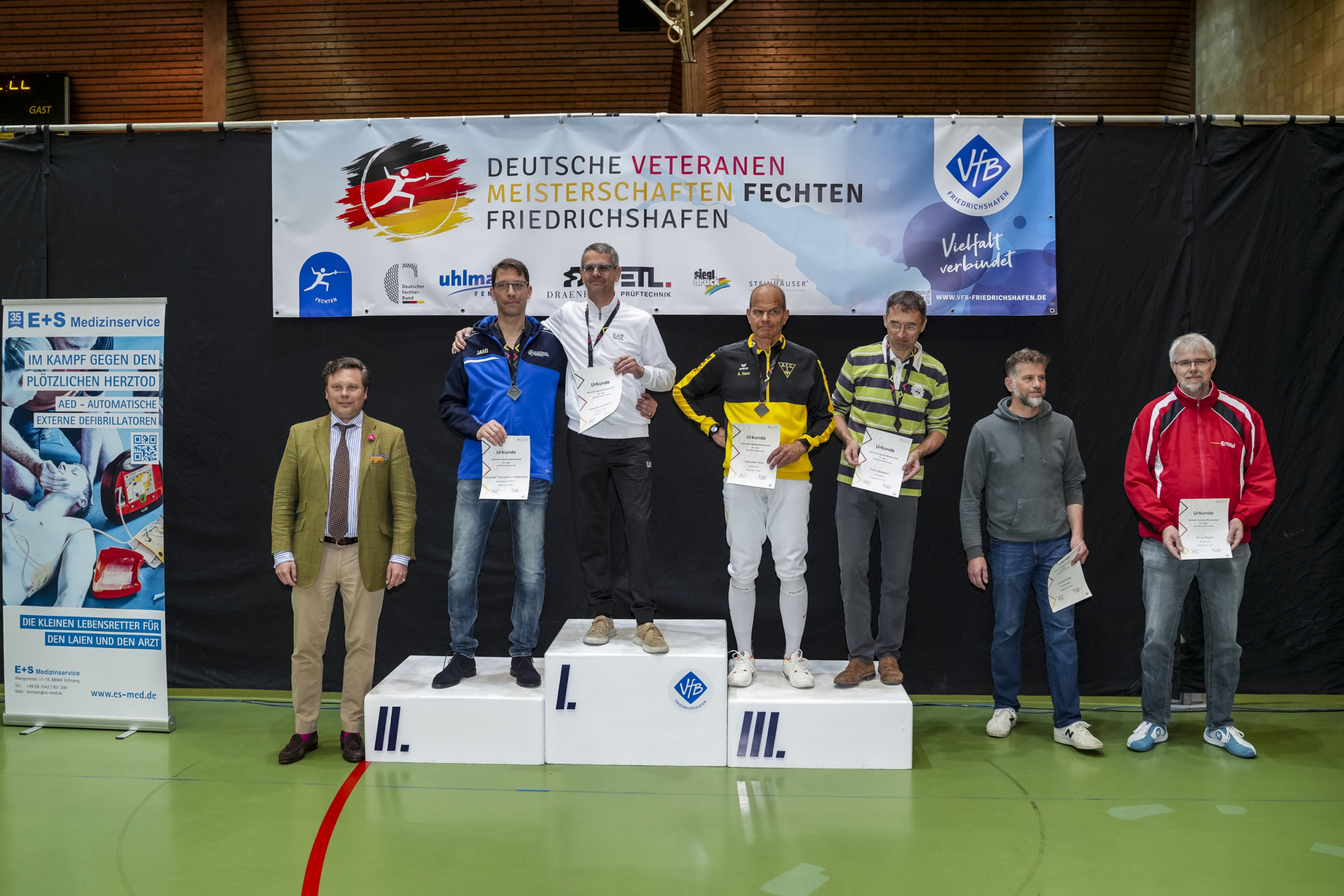 GER, Fechten, Deutsche Meisterschaften Veteranen 2025, Friedrichshafen, 27.04.25