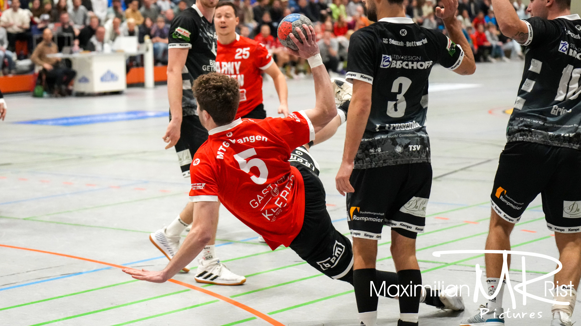 GER, MTG Wangen vs. SG Schozach-Bottwartal, Handball, Wuerttemberg-Liga, Spielzeit 2023/2024,   25.11.23