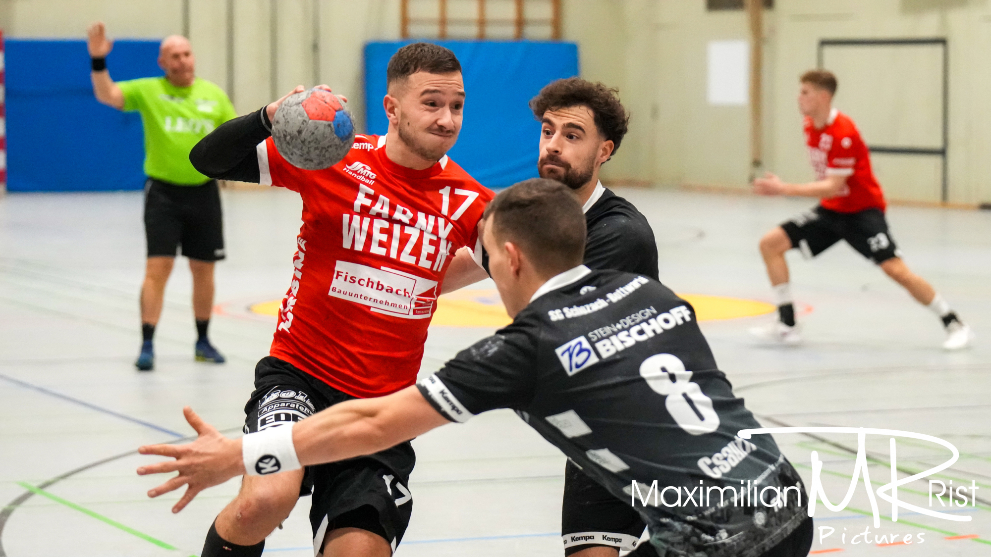 GER, MTG Wangen vs. SG Schozach-Bottwartal, Handball, Wuerttemberg-Liga, Spielzeit 2023/2024,   25.11.23