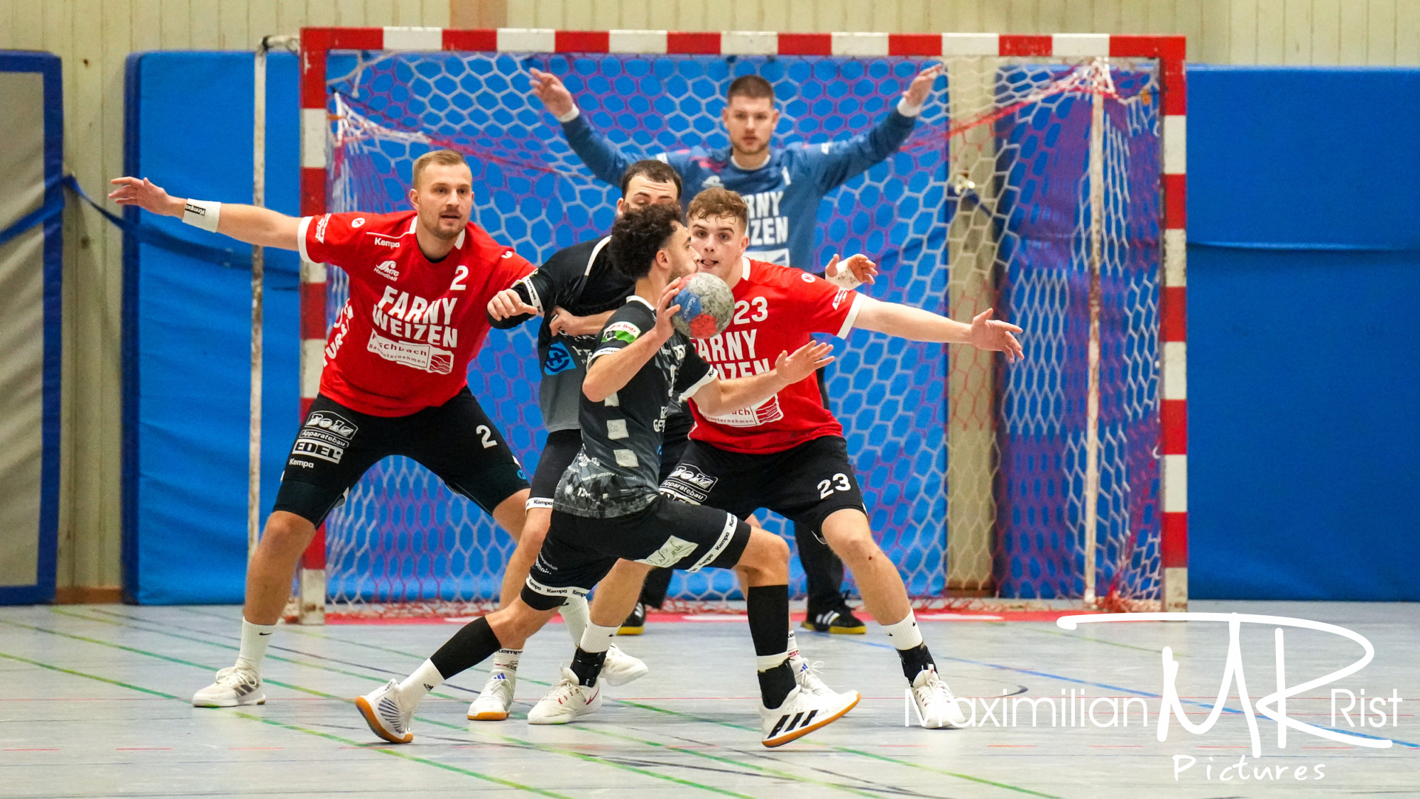 GER, MTG Wangen vs. SG Schozach-Bottwartal, Handball, Wuerttemberg-Liga, Spielzeit 2023/2024,   25.11.23