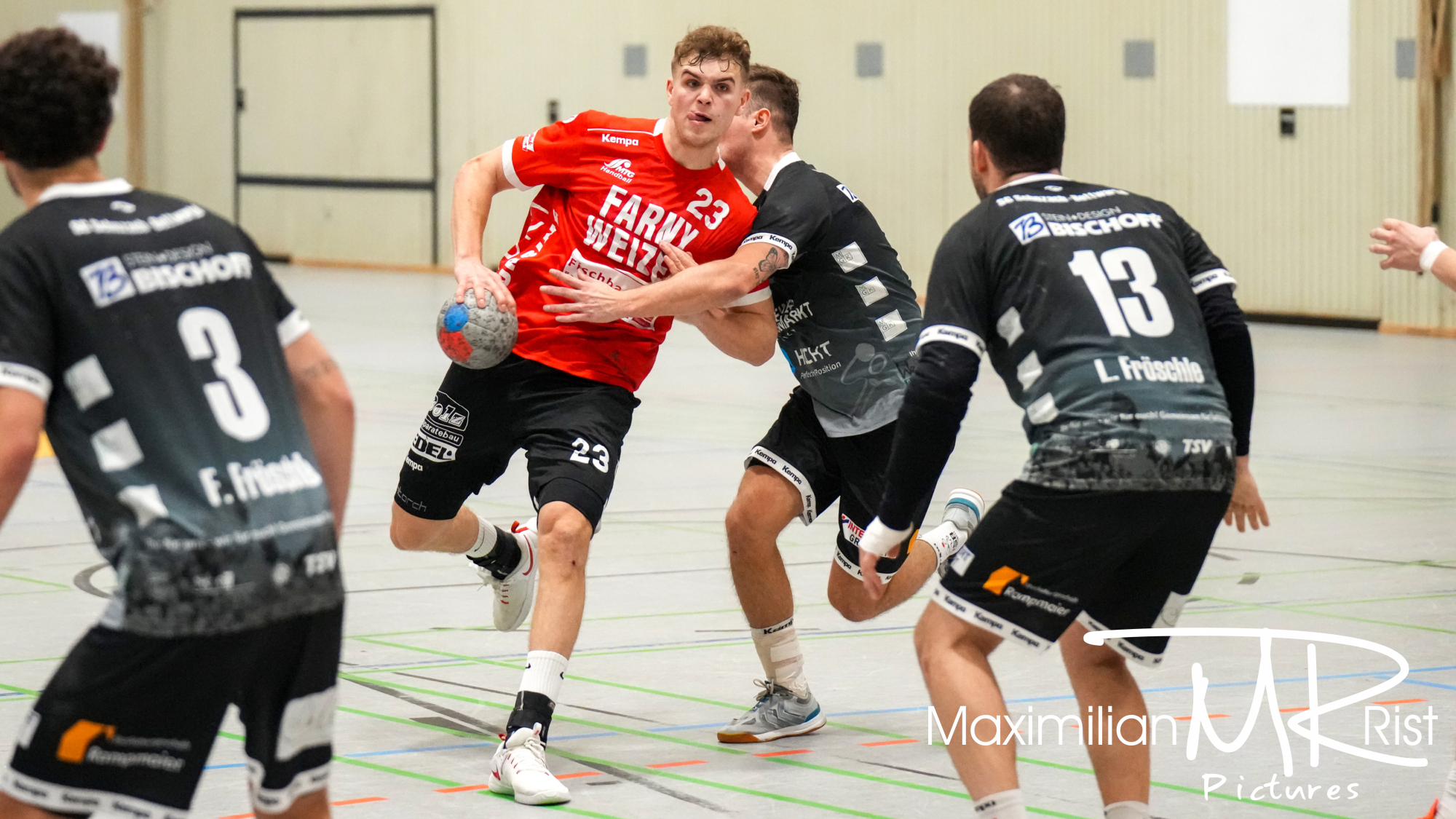 GER, MTG Wangen vs. SG Schozach-Bottwartal, Handball, Wuerttemberg-Liga, Spielzeit 2023/2024,   25.11.23