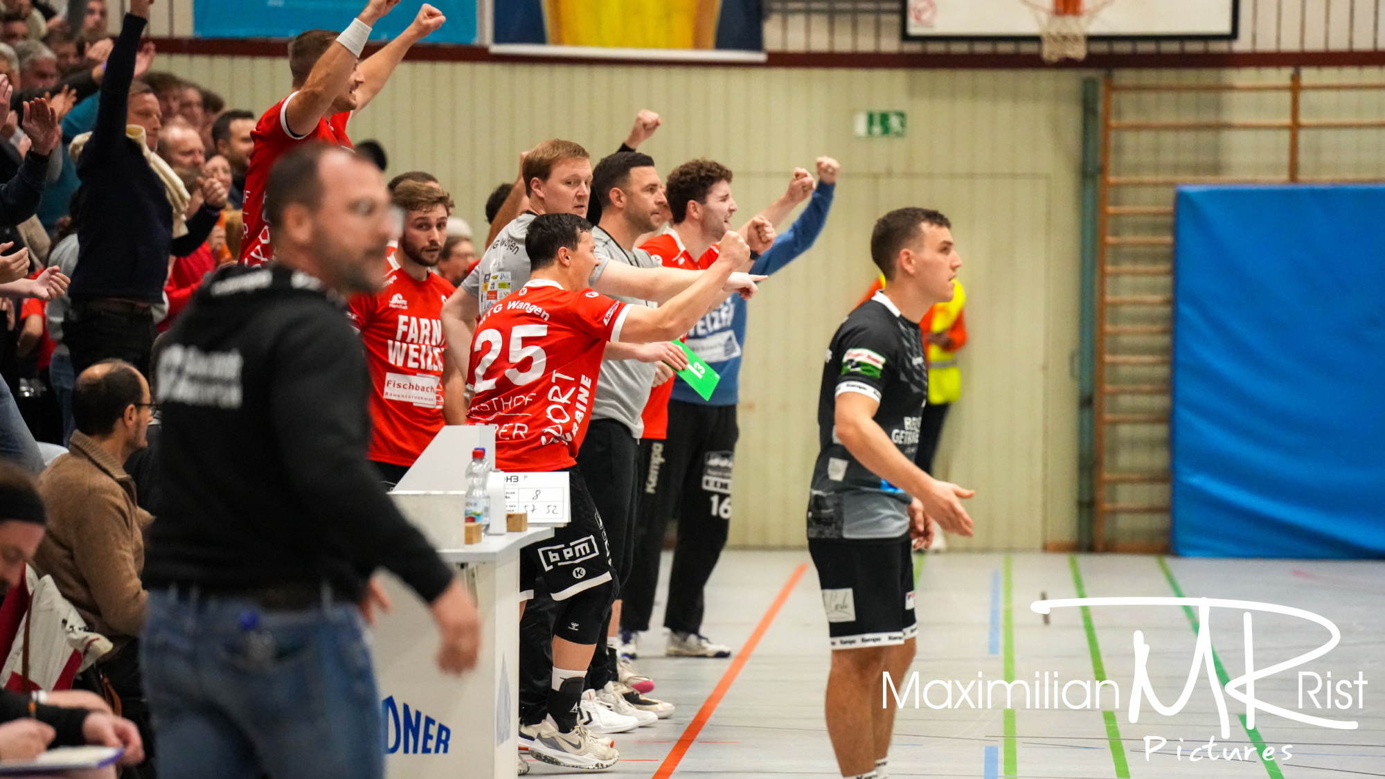 GER, MTG Wangen vs. SG Schozach-Bottwartal, Handball, Wuerttemberg-Liga, Spielzeit 2023/2024,   25.11.23