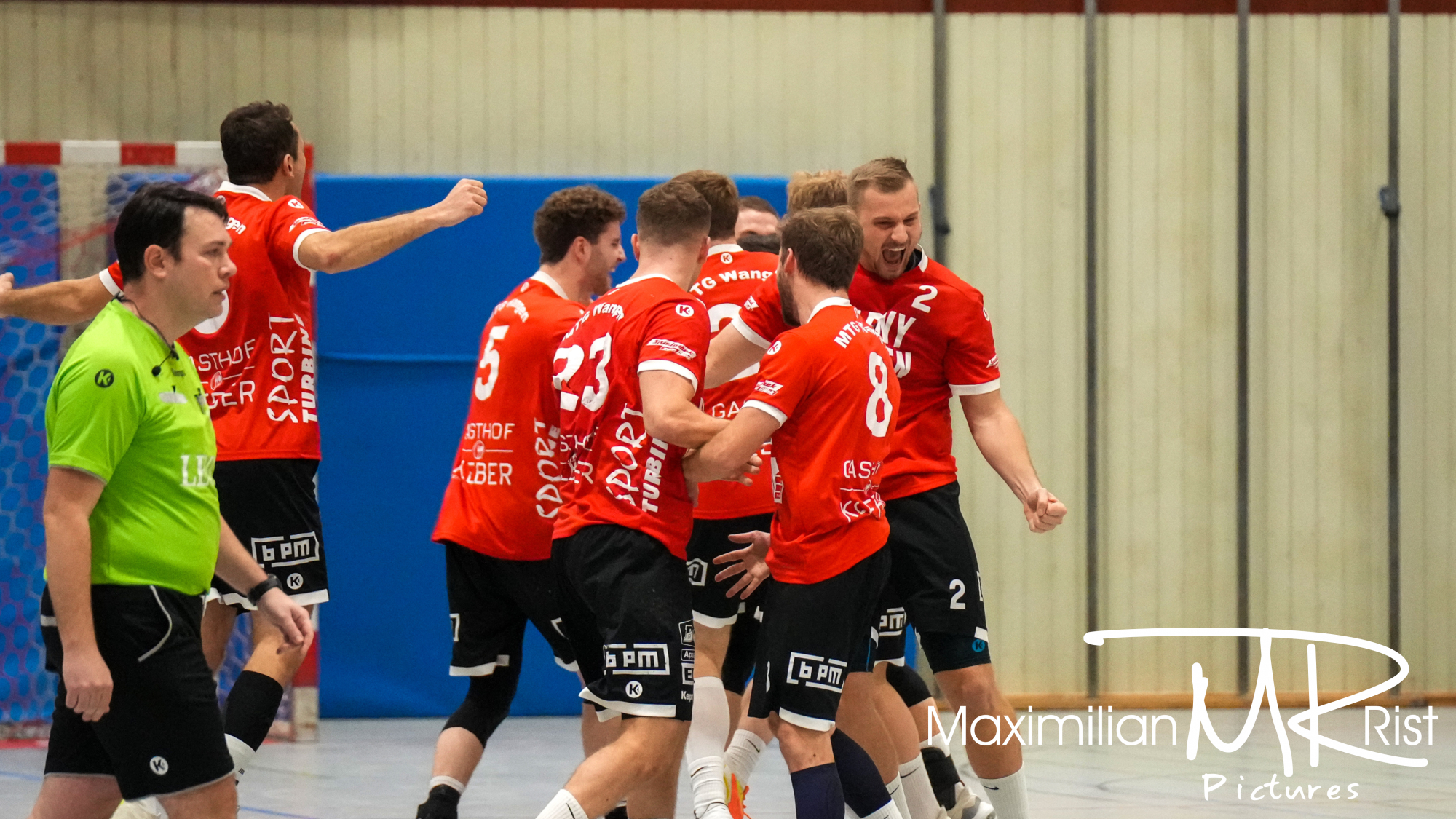 GER, MTG Wangen vs. SG Schozach-Bottwartal, Handball, Wuerttemberg-Liga, Spielzeit 2023/2024,   25.11.23