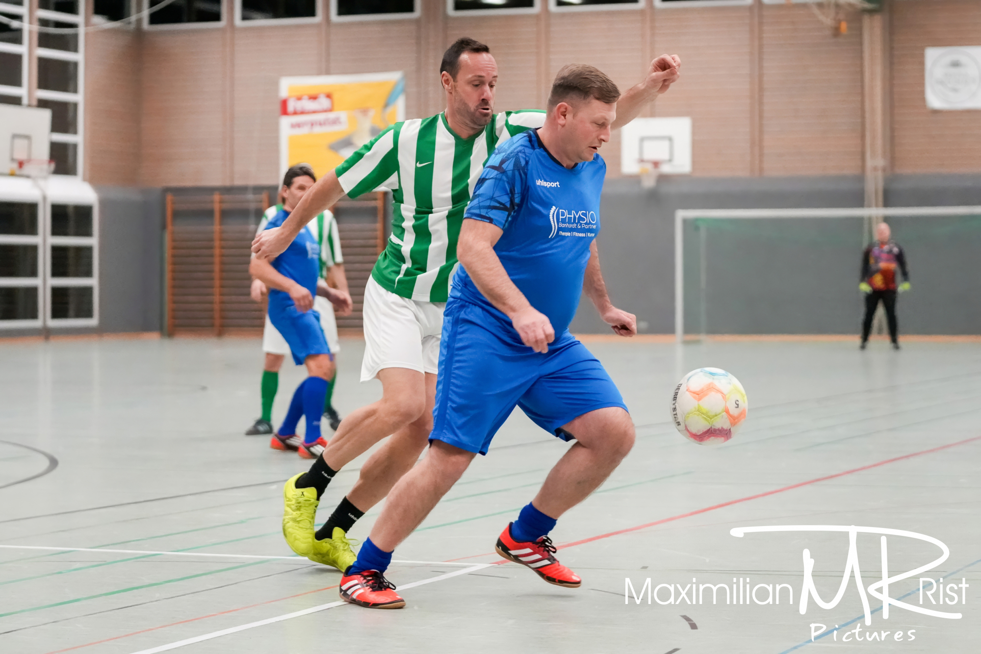 GER, Fussball,Adolf Waelder Pokal 2023, Tag 1, Hallenturnier, Spielzeit 2023/2024, FC Isny, AH Turnier, 12.01.24