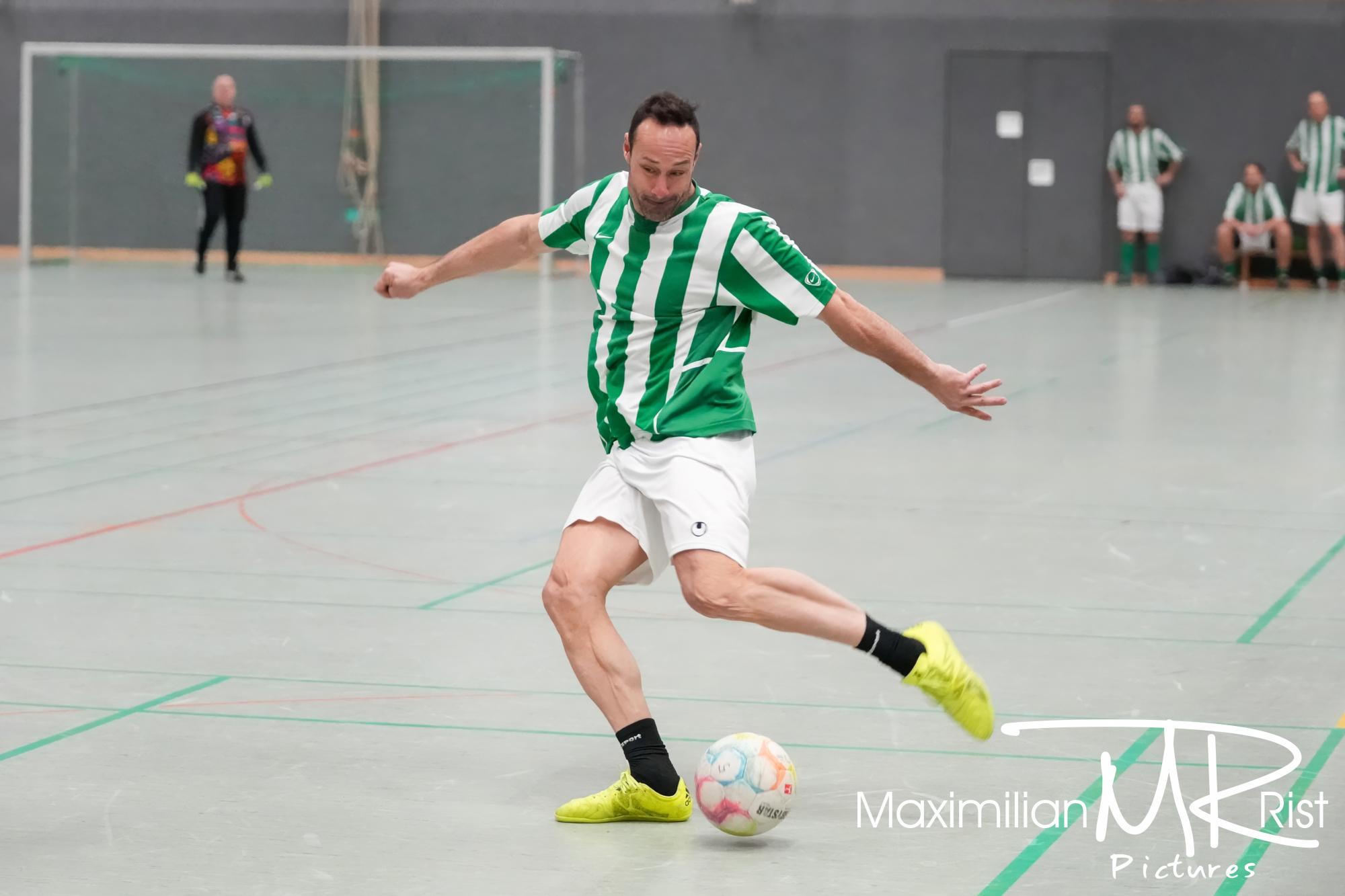 GER, Fussball,Adolf Waelder Pokal 2023, Tag 1, Hallenturnier, Spielzeit 2023/2024, FC Isny, AH Turnier, 12.01.24