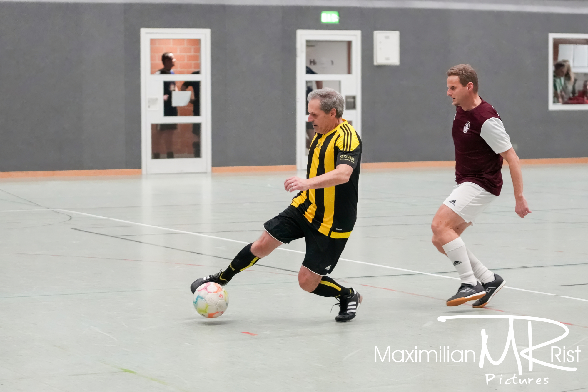 GER, Fussball,Adolf Waelder Pokal 2023, Tag 1, Hallenturnier, Spielzeit 2023/2024, FC Isny, AH Turnier, 12.01.24