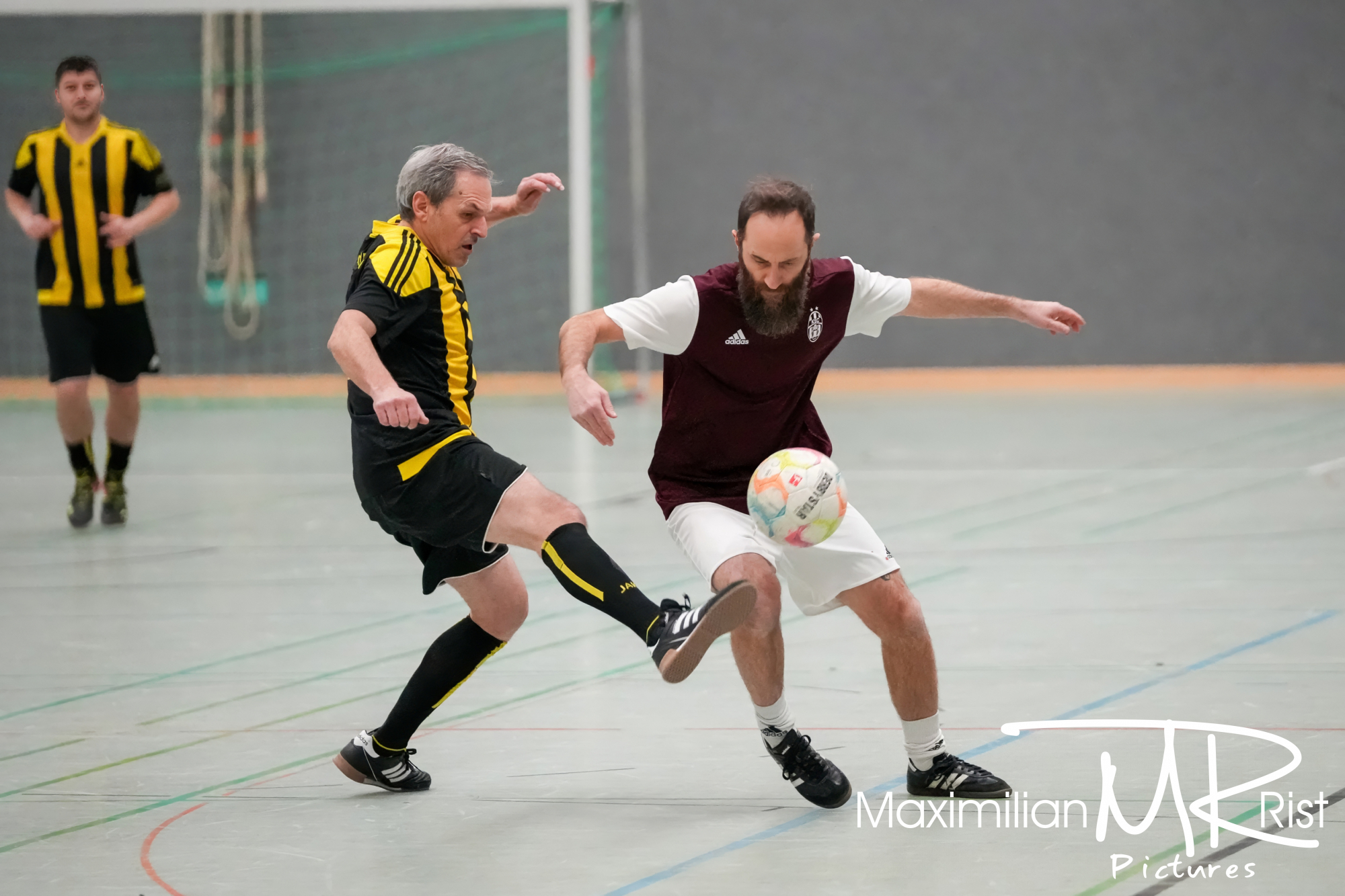 GER, Fussball,Adolf Waelder Pokal 2023, Tag 1, Hallenturnier, Spielzeit 2023/2024, FC Isny, AH Turnier, 12.01.24