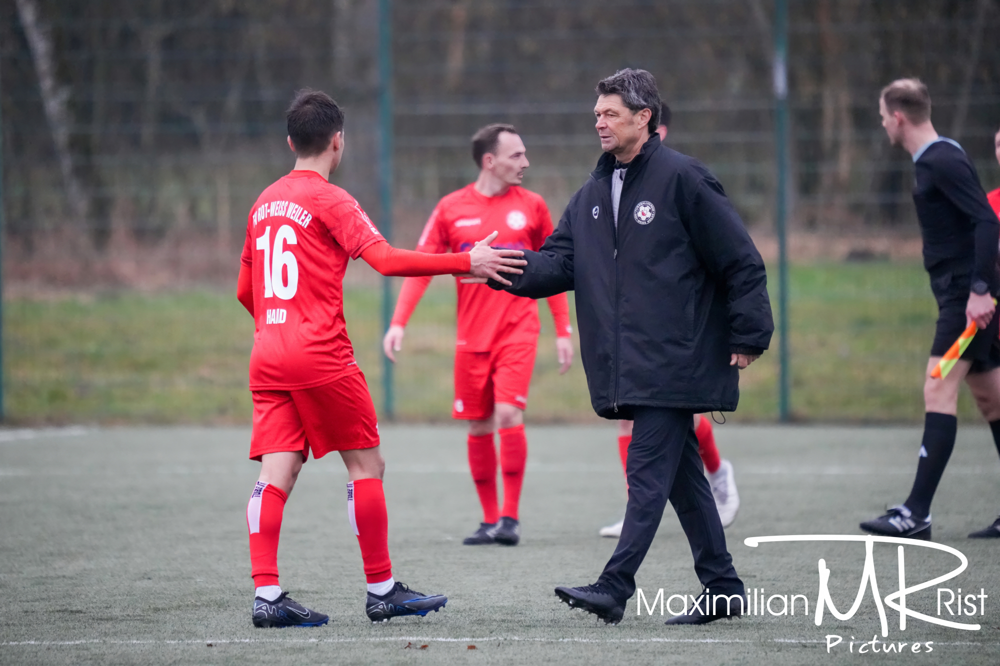 GER, FV Rot-Weiss Weiler  vs. FC Rotenberg, Fussball, Testspiel, Spielzeit 2023/2024, 17.02.24