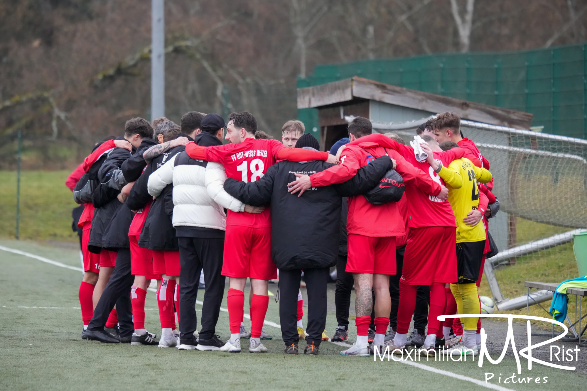 GER, FV Rot-Weiss Weiler  vs. FC Rotenberg, Fussball, Testspiel, Spielzeit 2023/2024, 17.02.24