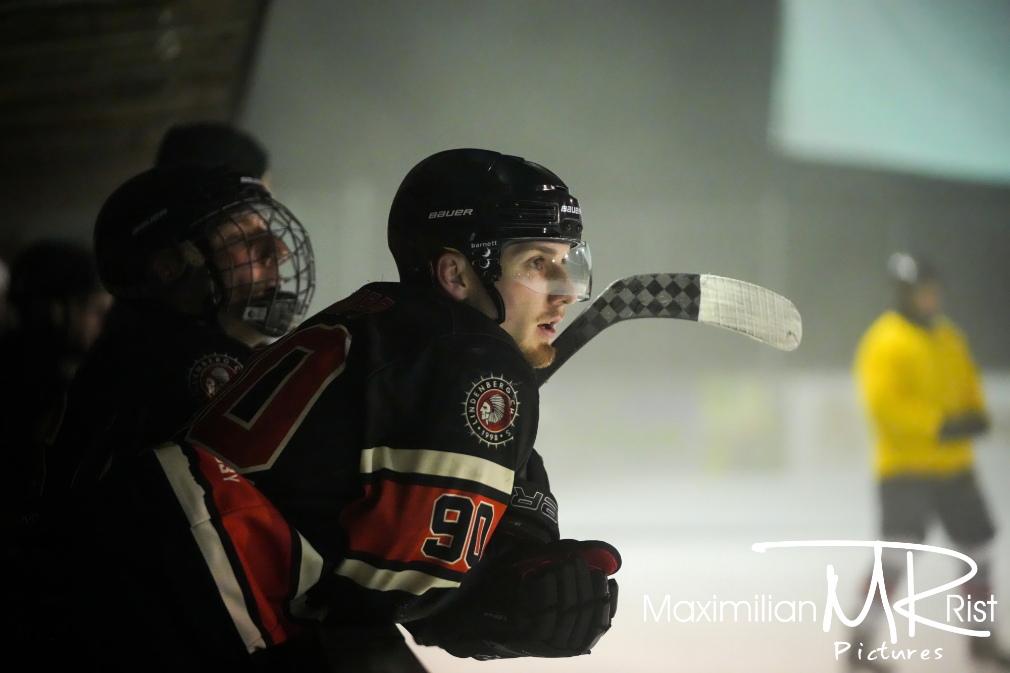 GER, Chiefs Lindenberg vs. Black Flyers Ravensburg, Eishockey, Westallgaeu Eishockey Liga, Finale, Division 1, Spielzeit 2024/2024,  17.02.24