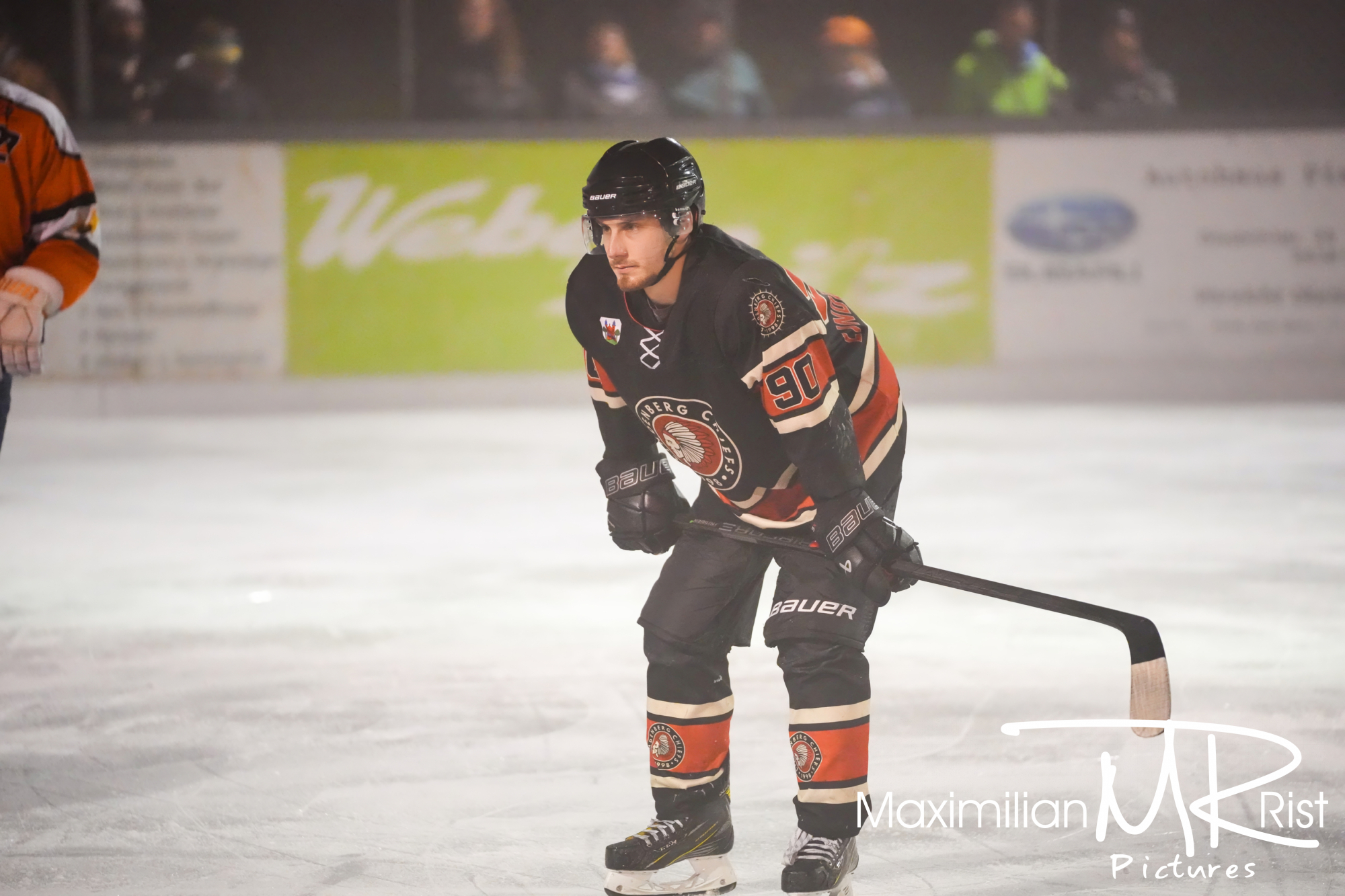 GER, Chiefs Lindenberg vs. Black Flyers Ravensburg, Eishockey, Westallgaeu Eishockey Liga, Finale, Division 1, Spielzeit 2024/2024,  17.02.24