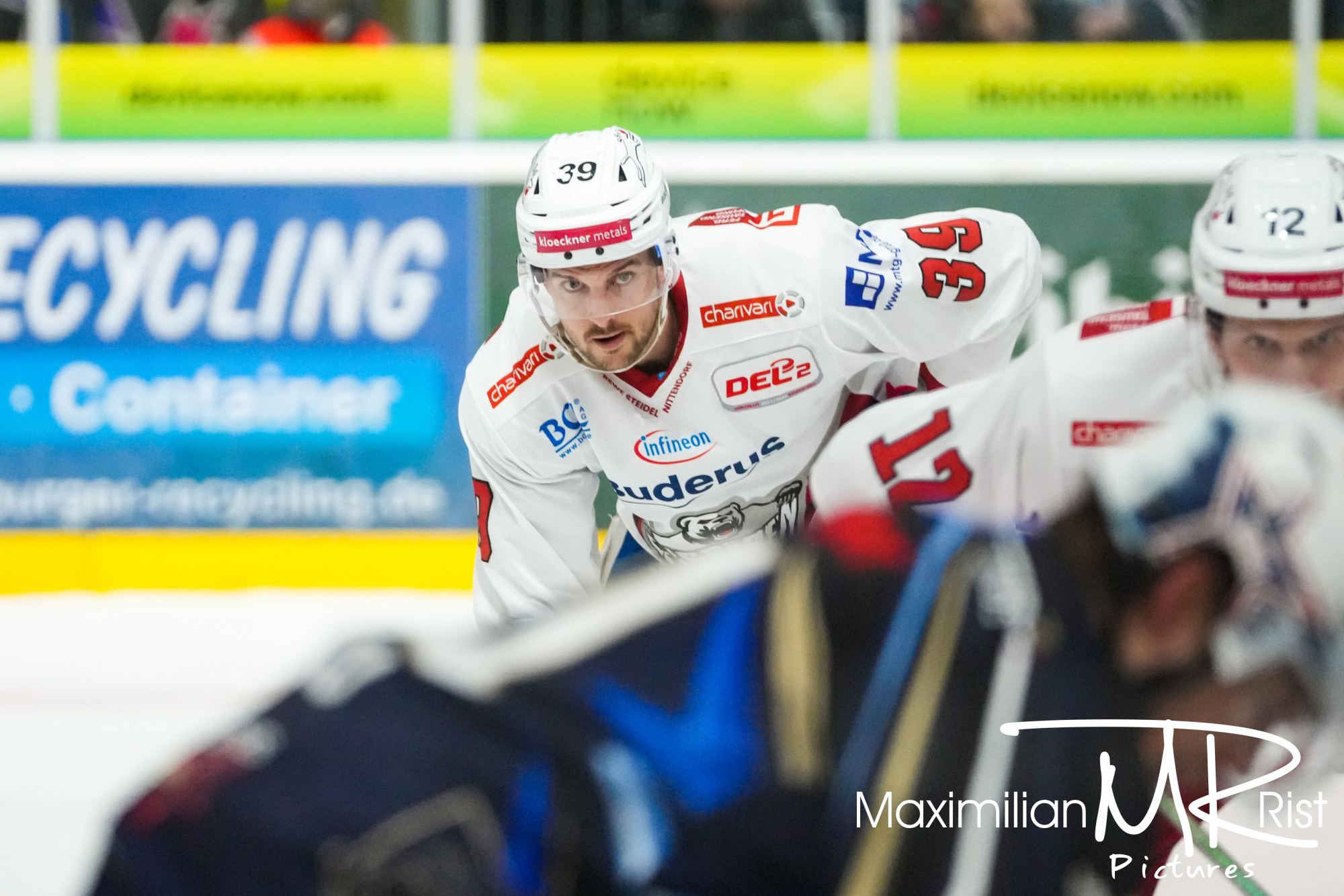 GER, Ravensburg Towerstars vs. Eisbaeren Regensburg, Eishockey, DEL2, Playoff Viertelfinale Spiel 2, Spielzeit 2024/2024,  15.03.24