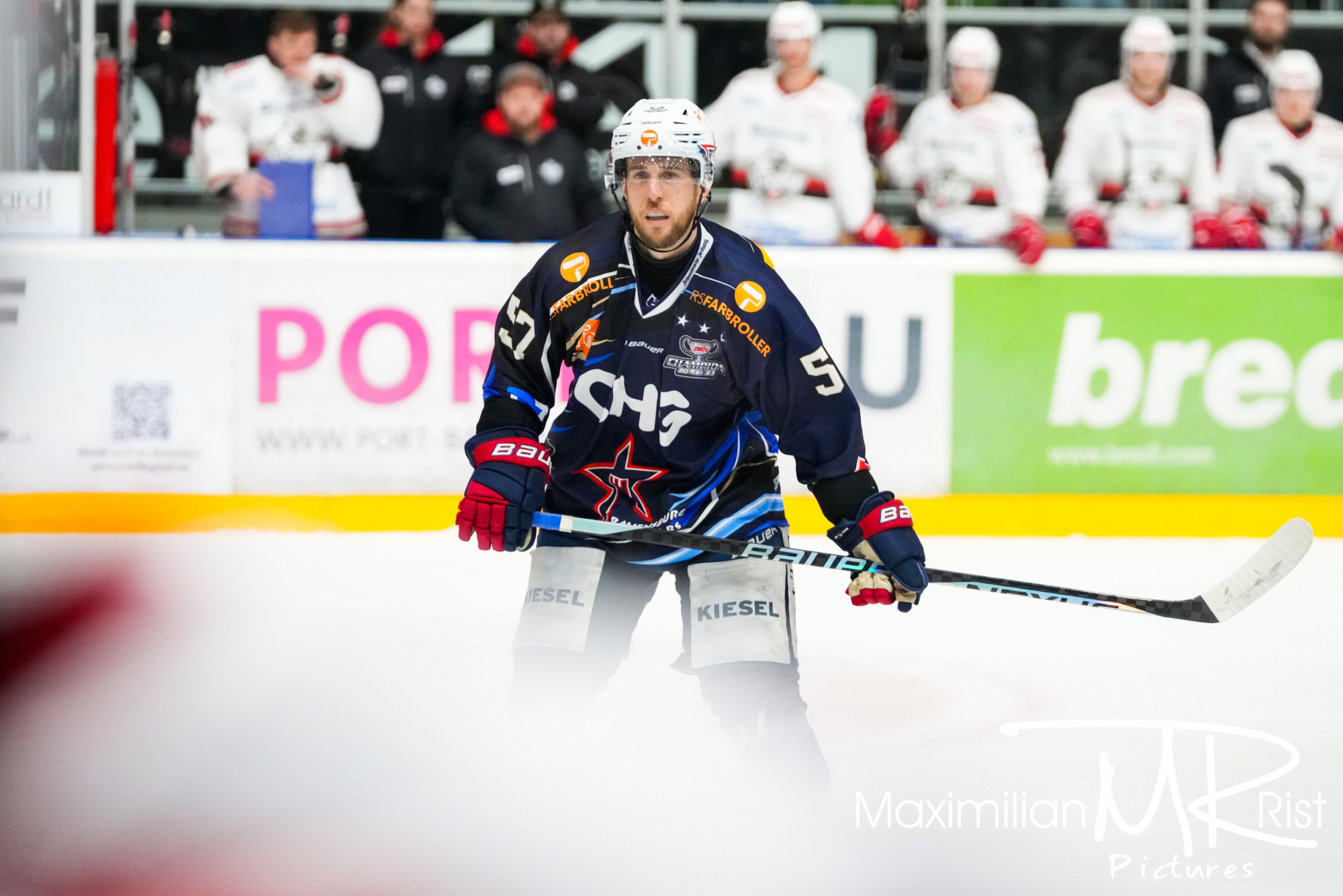 GER, Ravensburg Towerstars vs. Eisbaeren Regensburg, Eishockey, DEL2, Playoff Viertelfinale Spiel 2, Spielzeit 2024/2024,  15.03.24