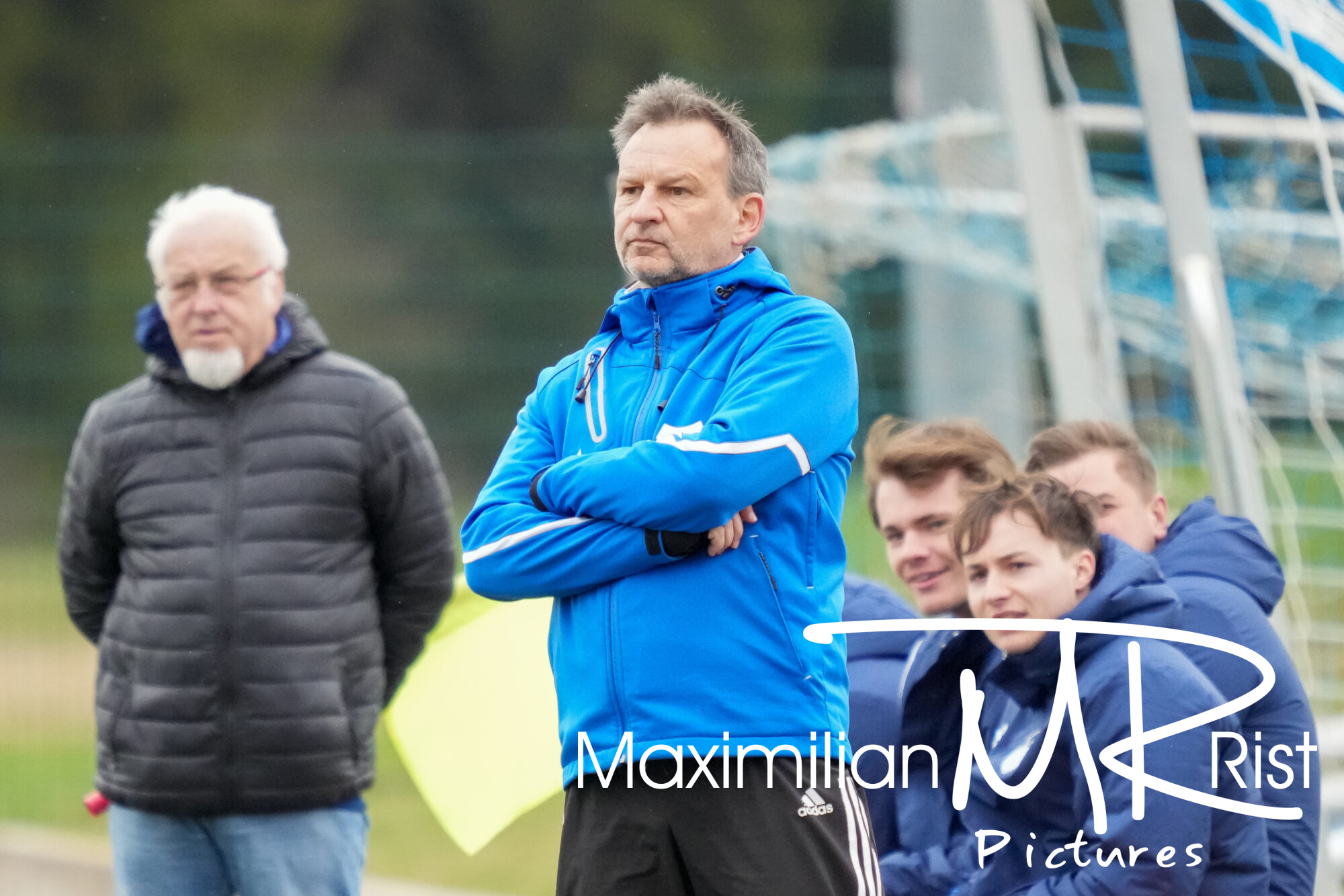 GER, SV Maierhoefen vs. SV Mochenwangen, Fussball, Bezirksliga Bodensee, 21. Spieltag, Spielzeit 2023/2024, 17.03.24