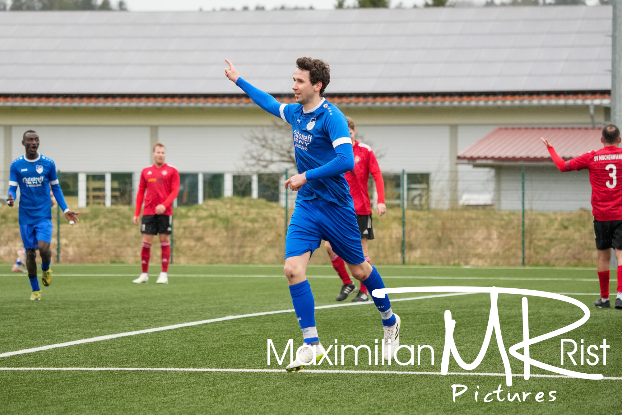 GER, SV Maierhoefen vs. SV Mochenwangen, Fussball, Bezirksliga Bodensee, 21. Spieltag, Spielzeit 2023/2024, 17.03.24