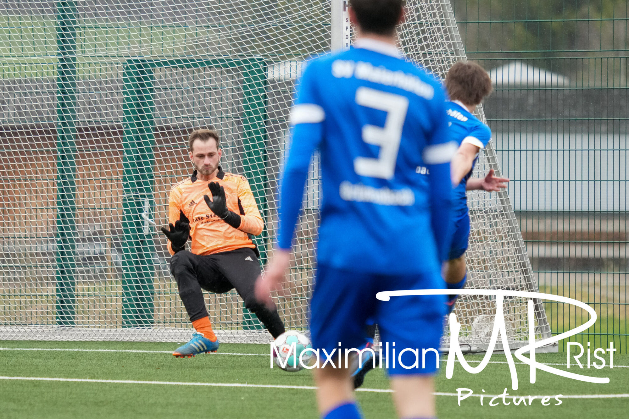 GER, SV Maierhoefen vs. SV Mochenwangen, Fussball, Bezirksliga Bodensee, 21. Spieltag, Spielzeit 2023/2024, 17.03.24