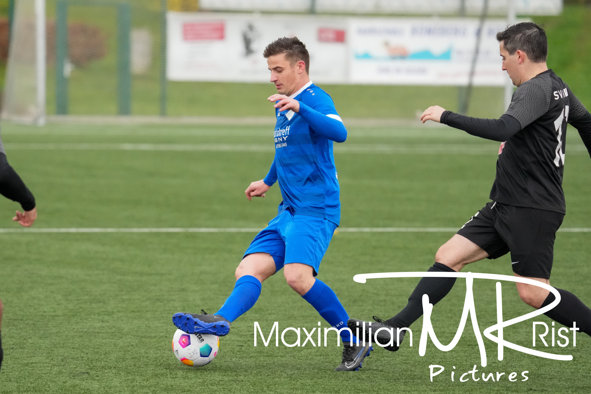 GER, SV Maierhoefen vs. SV Kehlern, Fussball, Bezirksliga Bodensee, 23. Spieltag, Spielzeit 2023/2024, 01.04.24