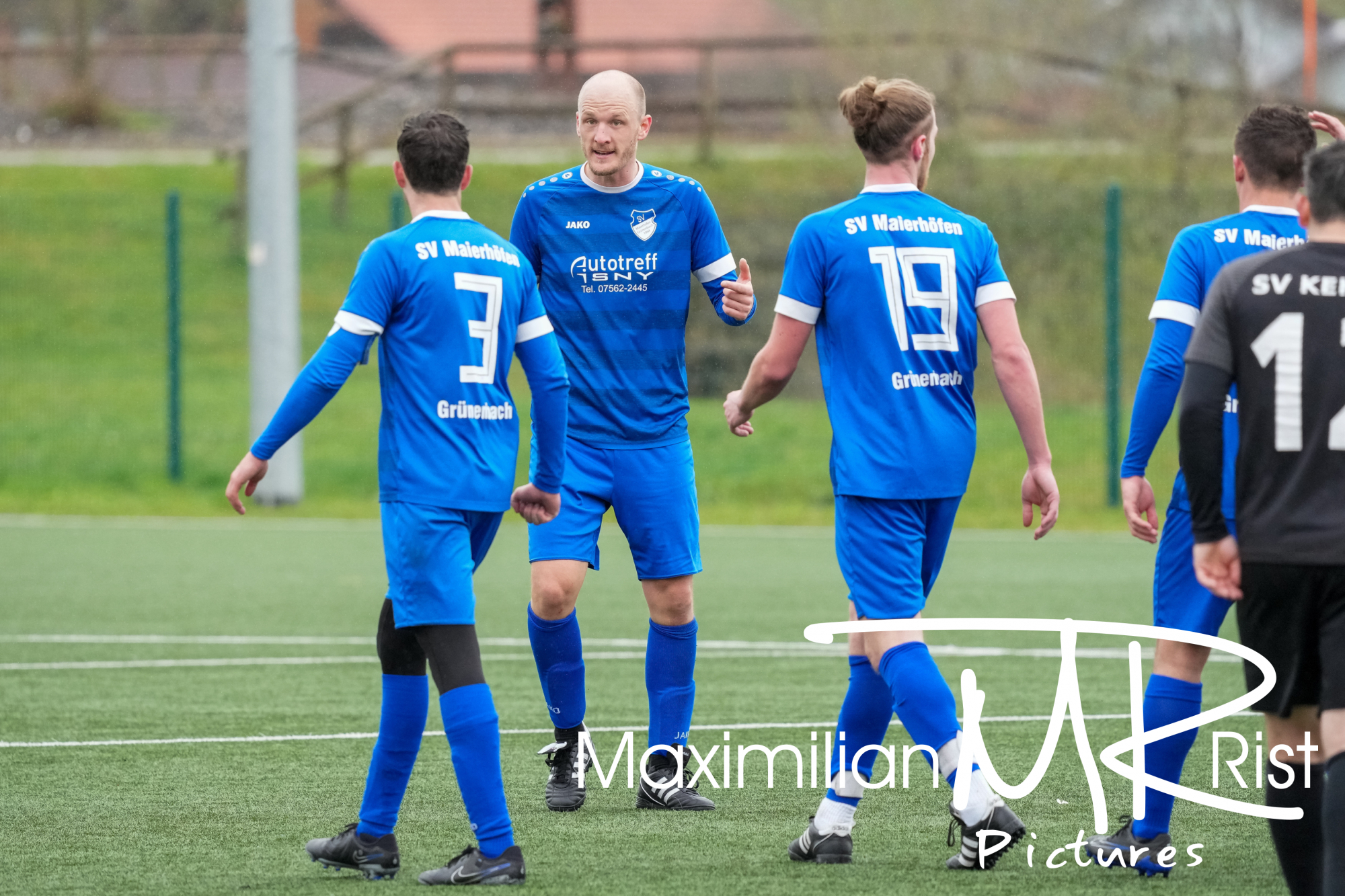 GER, SV Maierhoefen vs. SV Kehlern, Fussball, Bezirksliga Bodensee, 23. Spieltag, Spielzeit 2023/2024, 01.04.24