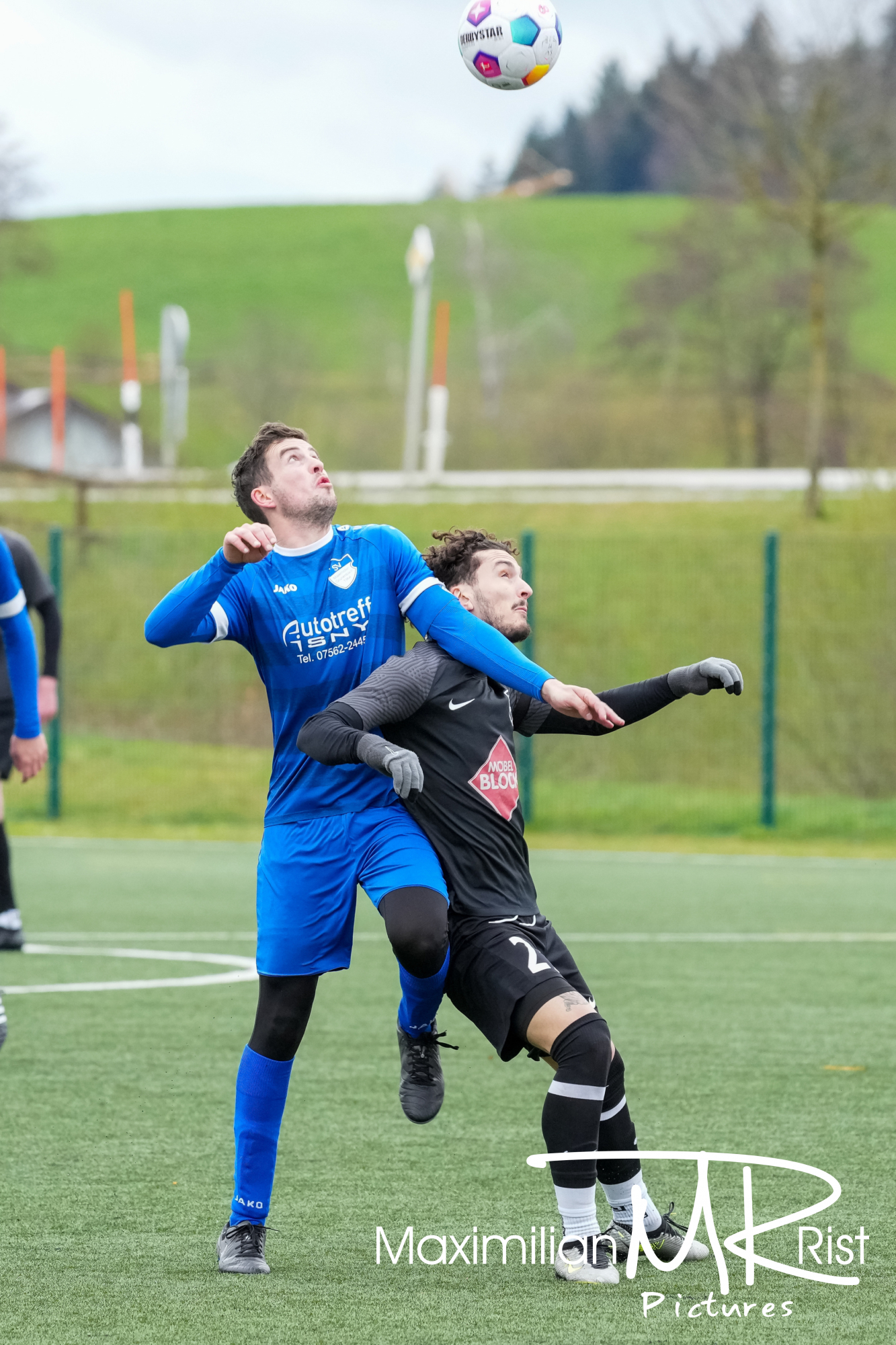 GER, SV Maierhoefen vs. SV Kehlern, Fussball, Bezirksliga Bodensee, 23. Spieltag, Spielzeit 2023/2024, 01.04.24
