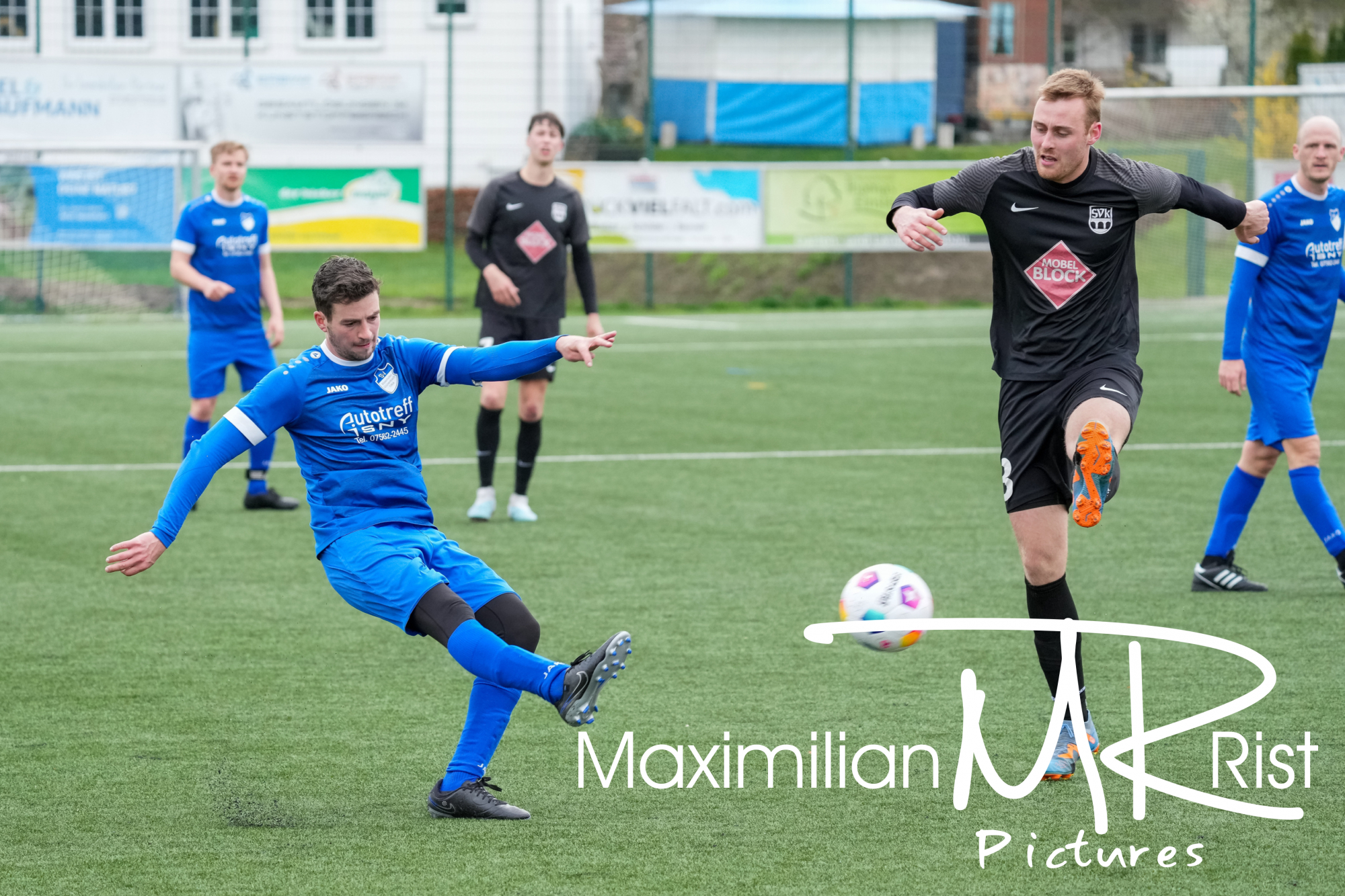 GER, SV Maierhoefen vs. SV Kehlern, Fussball, Bezirksliga Bodensee, 23. Spieltag, Spielzeit 2023/2024, 01.04.24