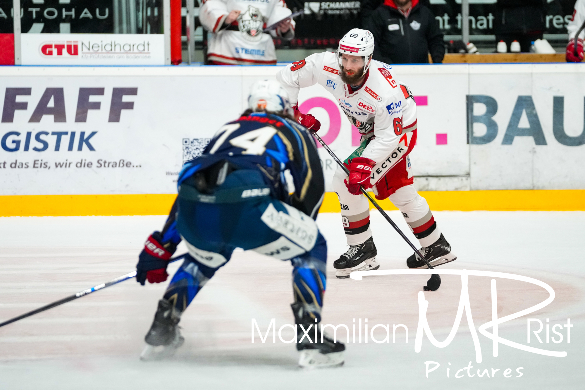 GER, Ravensburg Towerstars vs. Eisbaeren Regensburg, Eishockey, DEL2, Playoff Viertelfinale Spiel 6, Spielzeit 2024/2024,  24.03.24