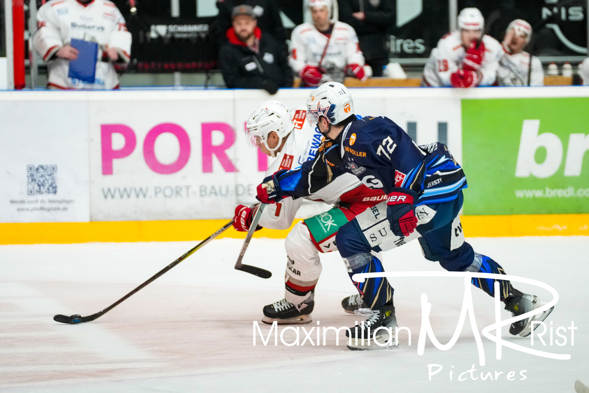 GER, Ravensburg Towerstars vs. Eisbaeren Regensburg, Eishockey, DEL2, Playoff Viertelfinale Spiel 6, Spielzeit 2024/2024,  24.03.24