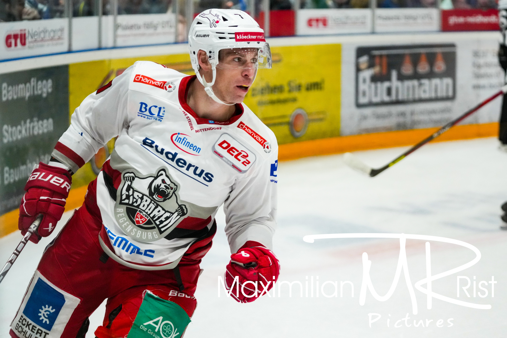 GER, Ravensburg Towerstars vs. Eisbaeren Regensburg, Eishockey, DEL2, Playoff Viertelfinale Spiel 6, Spielzeit 2024/2024,  24.03.24